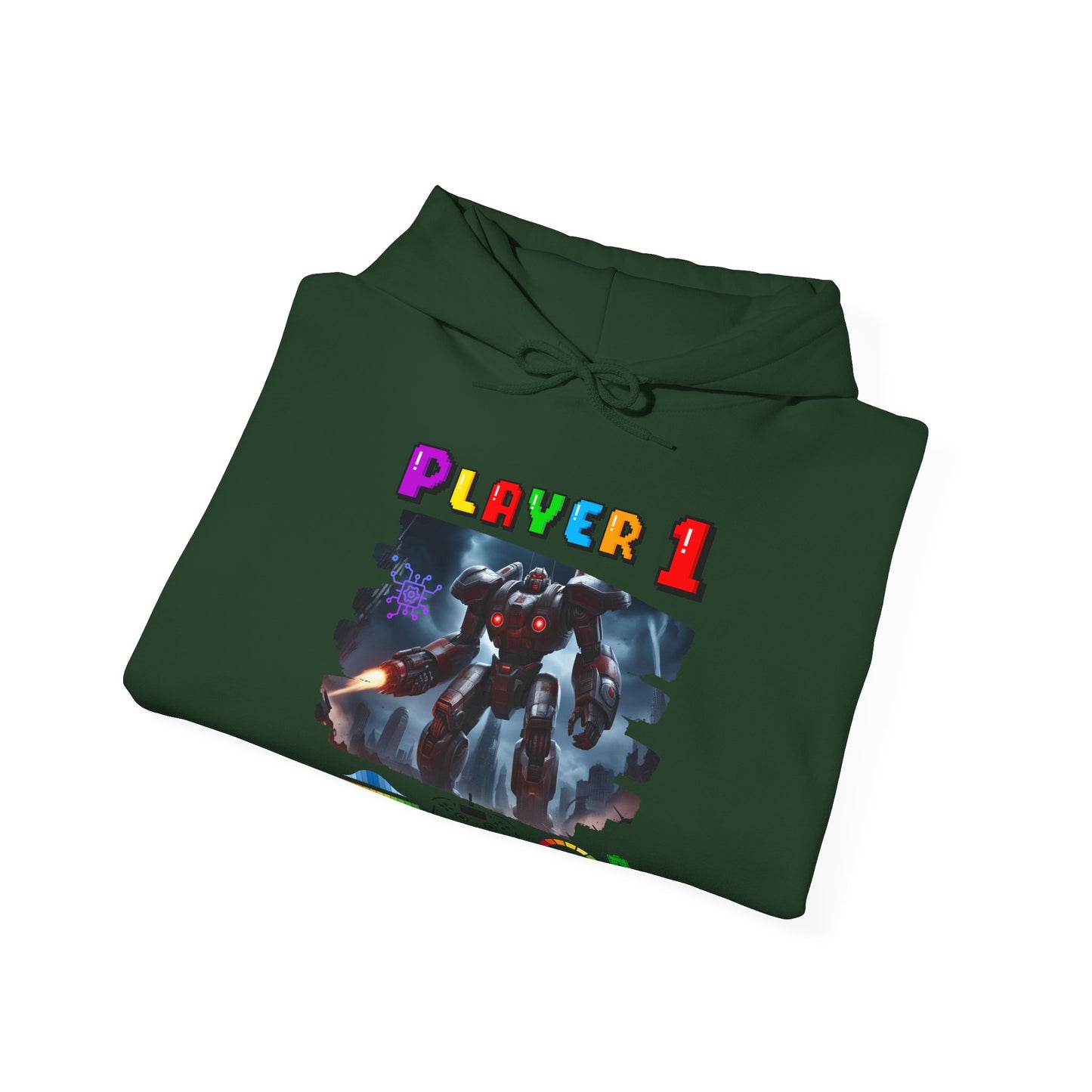 Player 1 Hoodie, Heavy Blend Hoodie, 3 colours, AUS-USA-CAN warehouse.