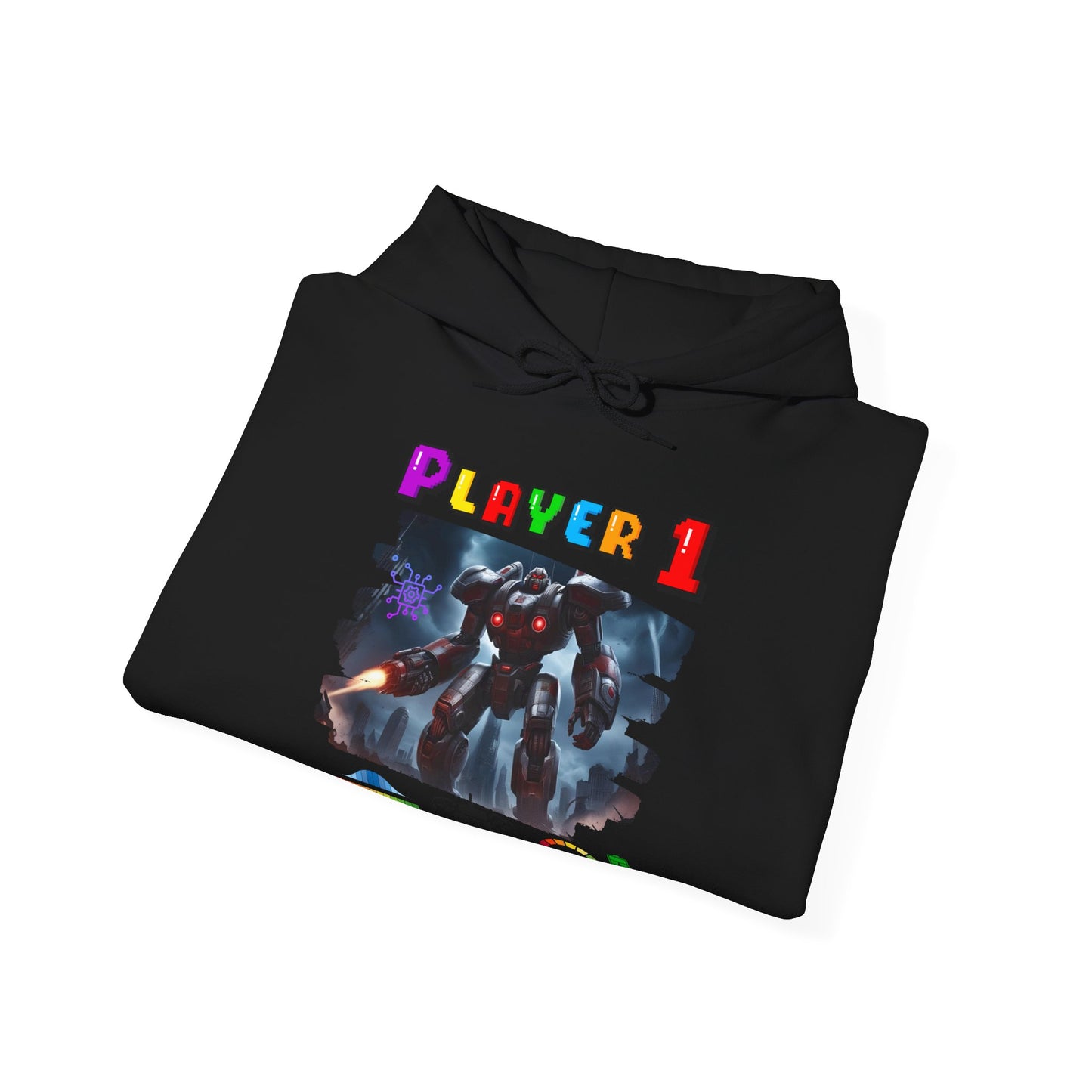 Player 1 Hoodie, Heavy Blend Hoodie, 3 colours, AUS-USA-CAN warehouse.