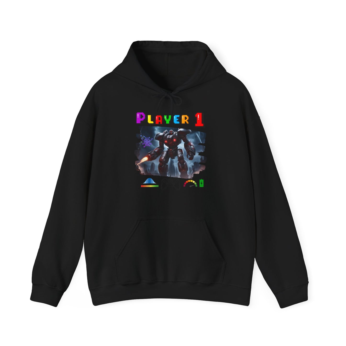 Player 1 Hoodie, Heavy Blend Hoodie, 3 colours, AUS-USA-CAN warehouse.