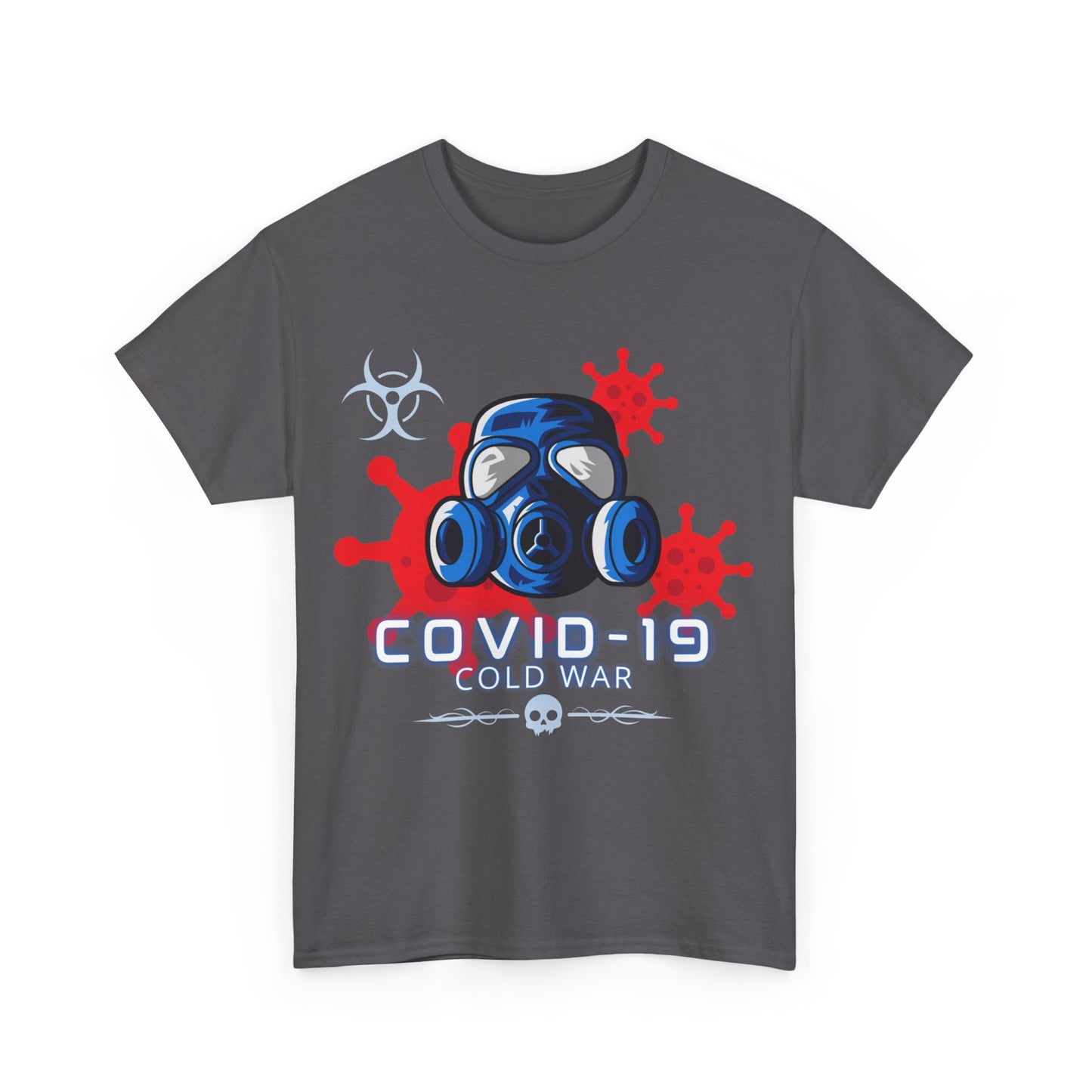 Covid-19 T-Shirt, Cold War Tee 100% Cotton, 5 Colours, AUS - USA - CAN warehouse, free post.