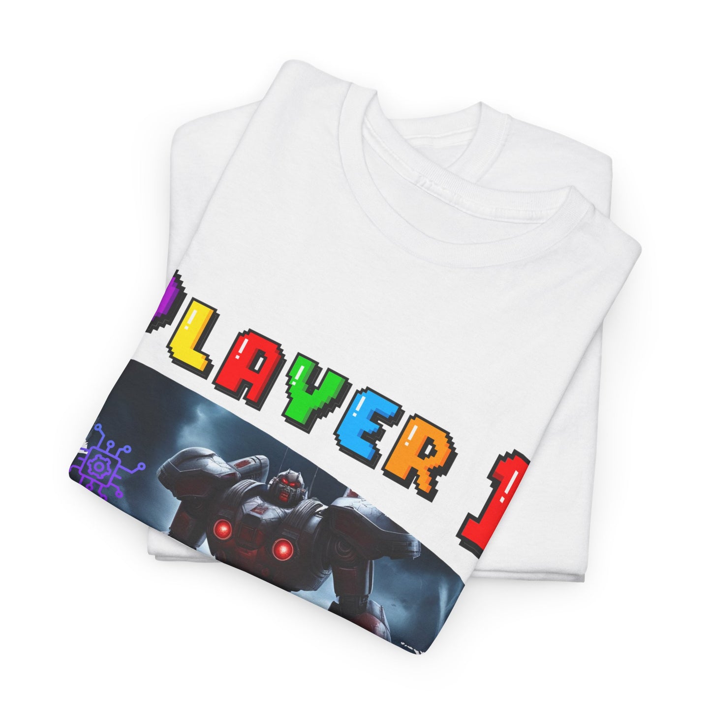 Player 1 T-Shirt, Gaming Tee 100% Top Range Cotton from the USA, 2 Colours, AUS-USA-CAN warehouse, local post.