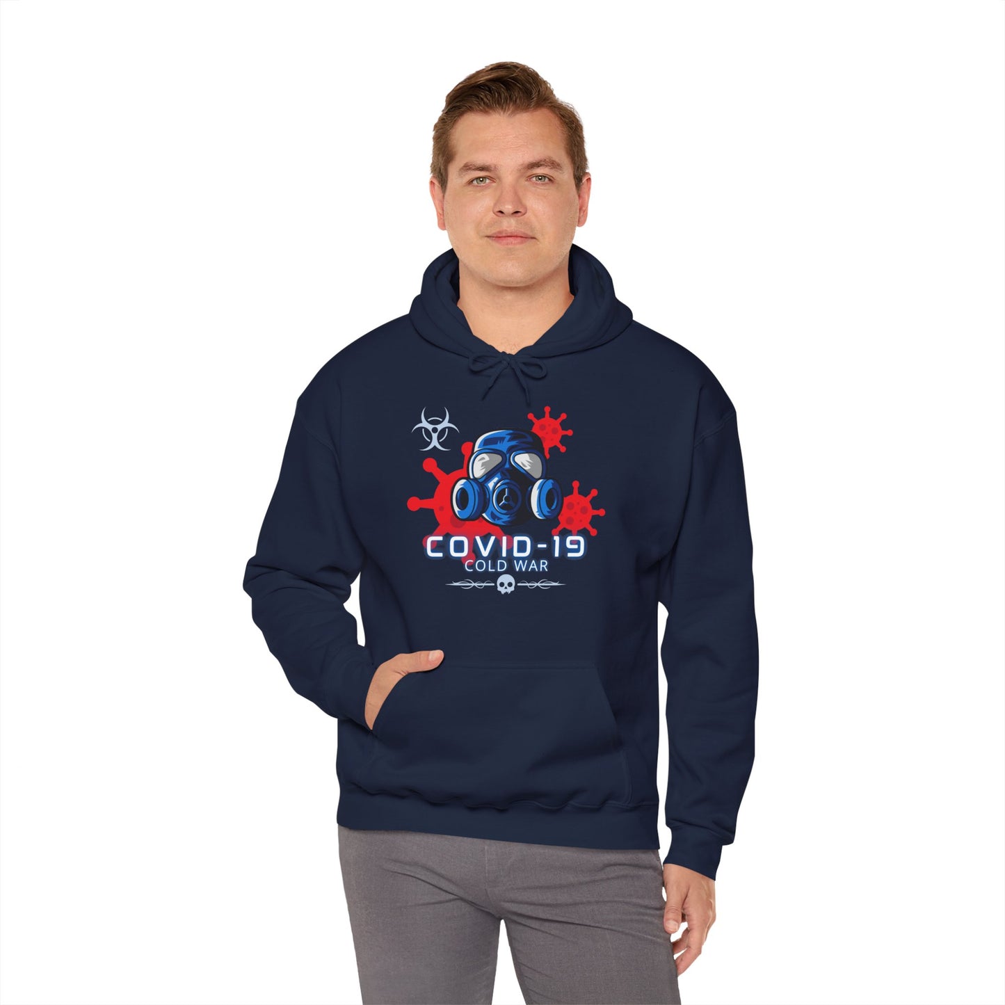 Covid-19 Hoodie, Virus Attack Hoodie, Cold War heavy blend hoodie, 4 colours, AUS-USA-CAN warehouse, local post.