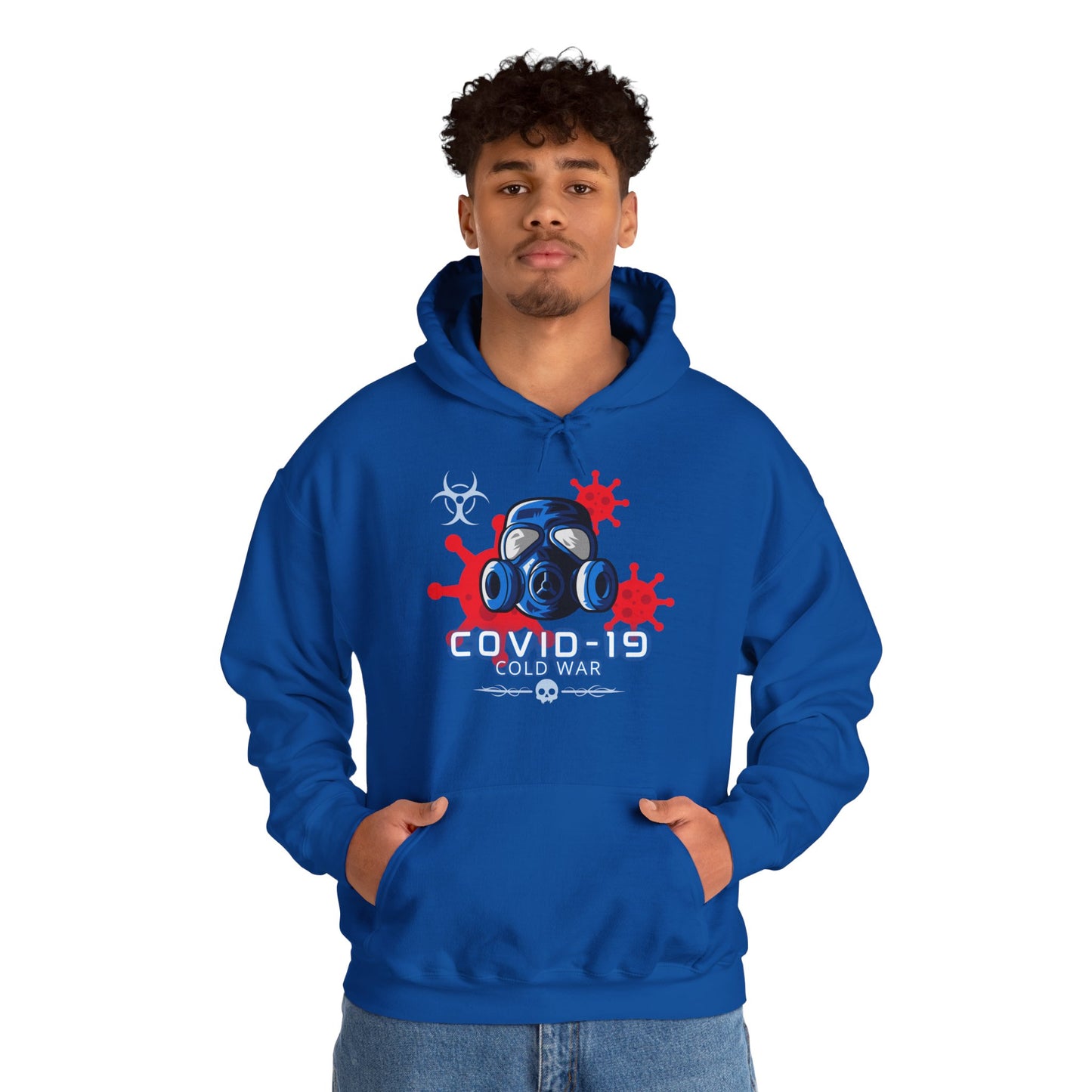 Covid-19 Hoodie, Virus Attack Hoodie, Cold War heavy blend hoodie, 4 colours, AUS-USA-CAN warehouse, local post.