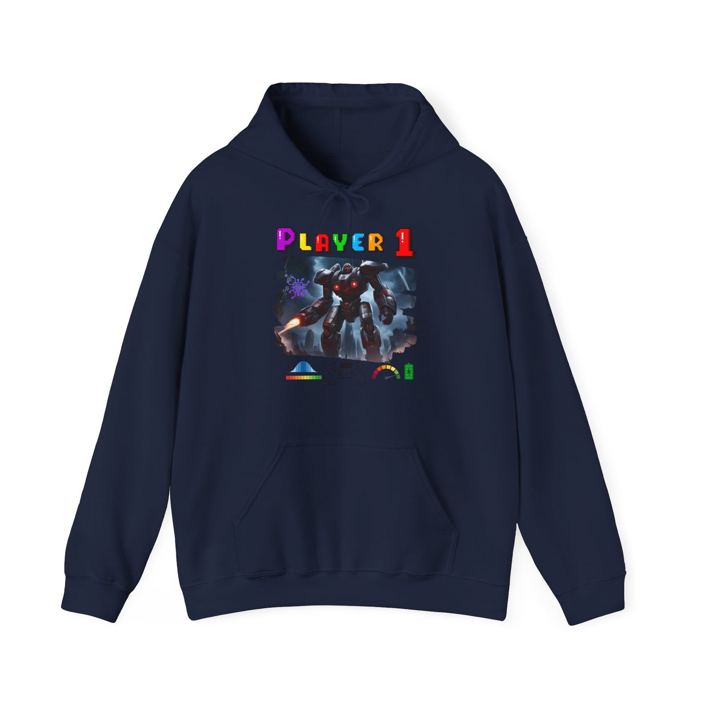 Player 1 Hoodie, Heavy Blend Hoodie, 3 colours, AUS-USA-CAN warehouse.