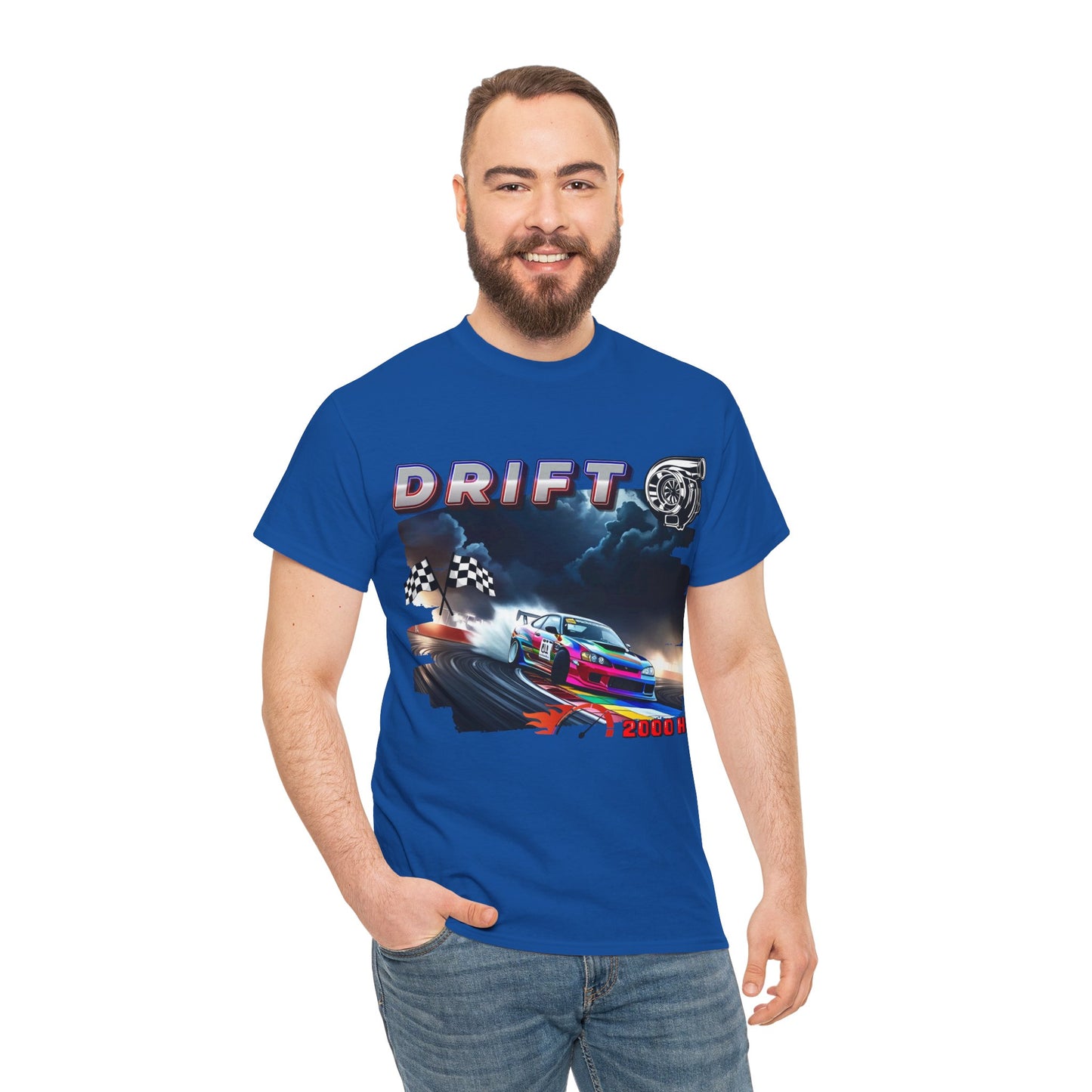 Drift T-Shirt, Gaming Tee, 100% Top Range Cotton from the USA, 4 colours, AUS-USA-CAN warehouse, local post.