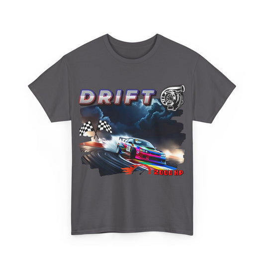 Drift T-Shirt, Gaming Tee, 100% Top Range Cotton from the USA, 4 colours, AUS-USA-CAN warehouse, local post.