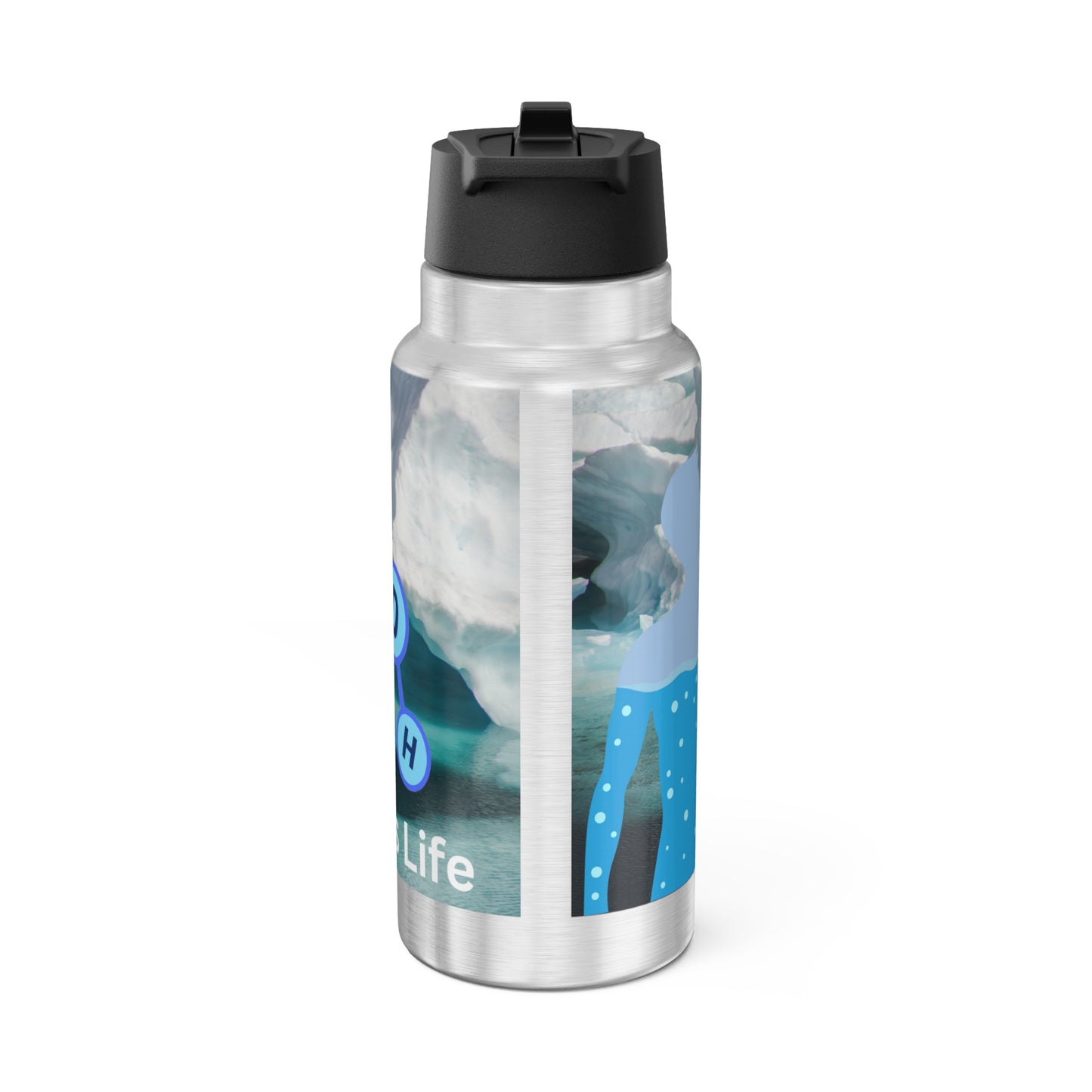 Water Bottle or Favourite Beverage, H2O Antarctica 32oz