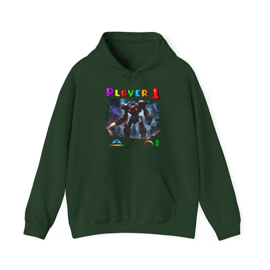 Player 1 Hoodie, Heavy Blend Hoodie, 3 colours, AUS-USA-CAN warehouse.