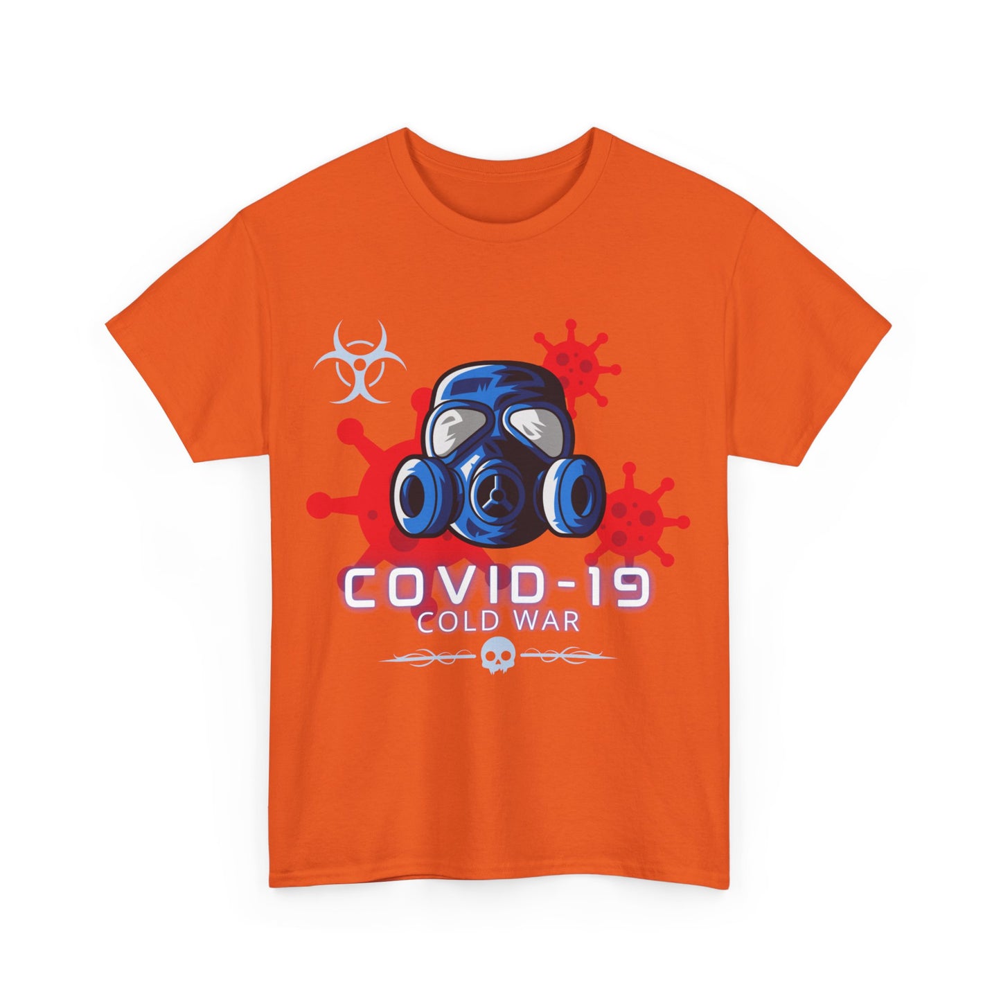 Covid-19 T-Shirt, Cold War Tee 100% Cotton, 5 Colours, AUS - USA - CAN warehouse, free post.