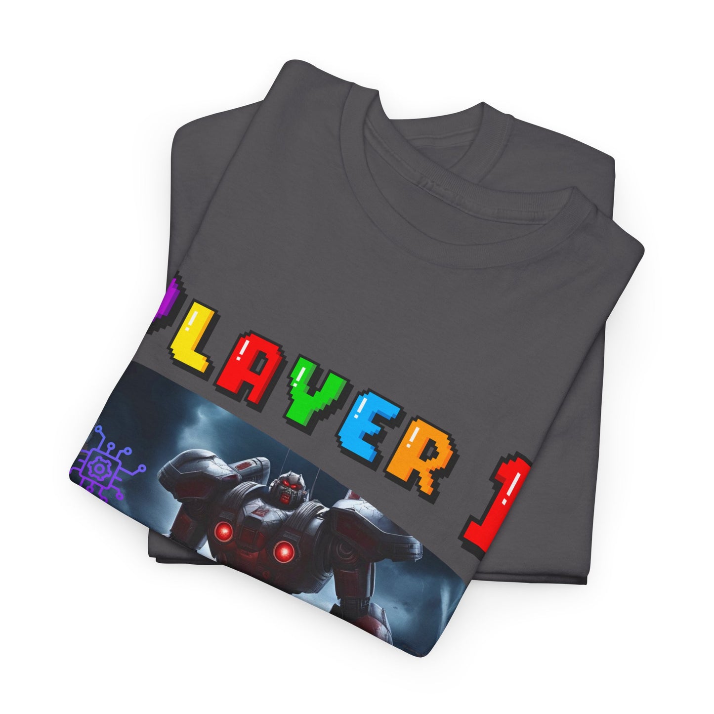 Player 1 T-Shirt, Gaming Tee 100% Top Range Cotton from the USA, 2 Colours, AUS-USA-CAN warehouse, local post.