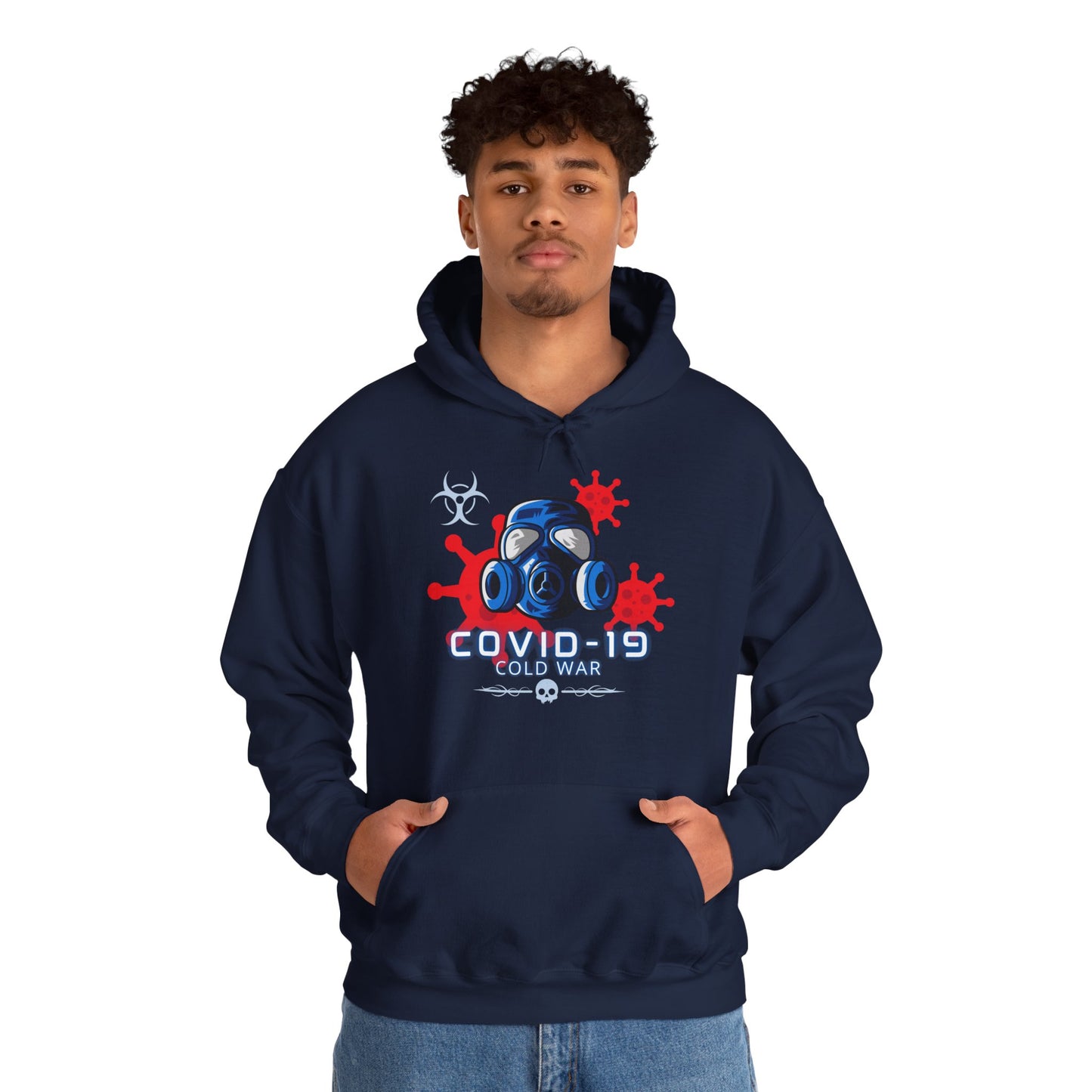 Covid-19 Hoodie, Virus Attack Hoodie, Cold War heavy blend hoodie, 4 colours, AUS-USA-CAN warehouse, local post.