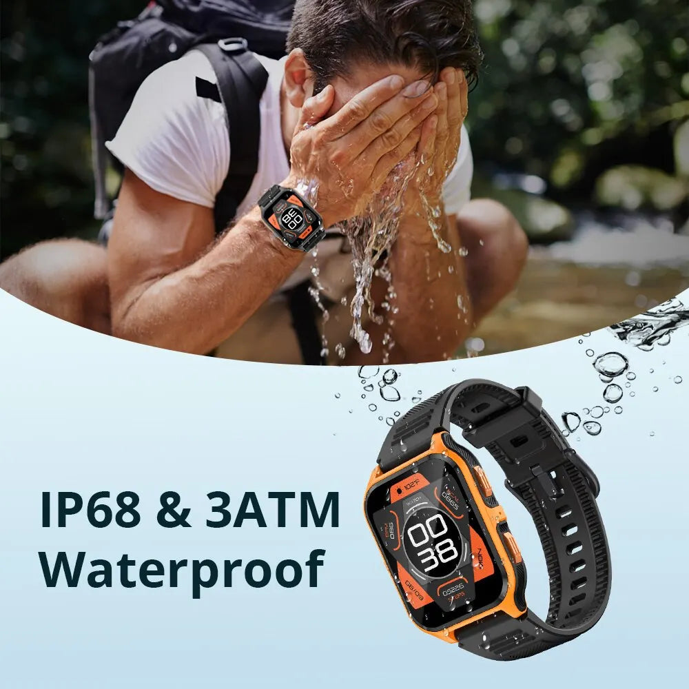 Smartwatch, Health monitoring, Fitness tracker, Call / Answer, Full Touchscreen, Multiple front screens, Bluetooth Android-IOS, Sports modes, Blood Oxygen , USB Rechargeable, others top features.