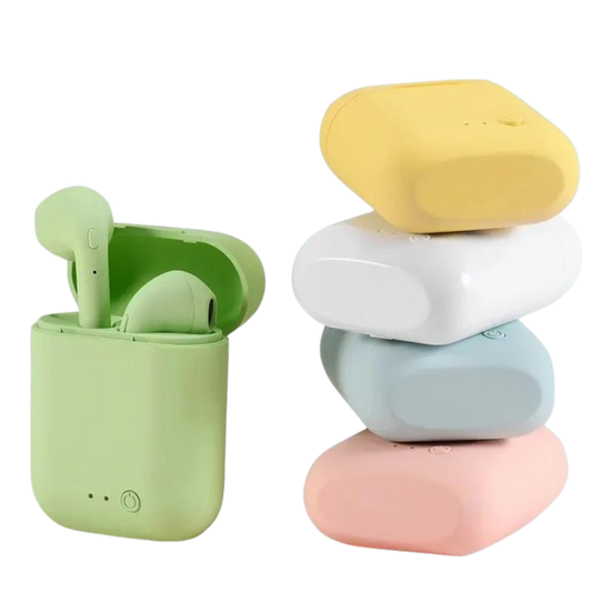 Bluetooth Earphone, Wireless Earbuds, Bluetooth 5.0, Handsfree With Mic, USB Rechargeable.