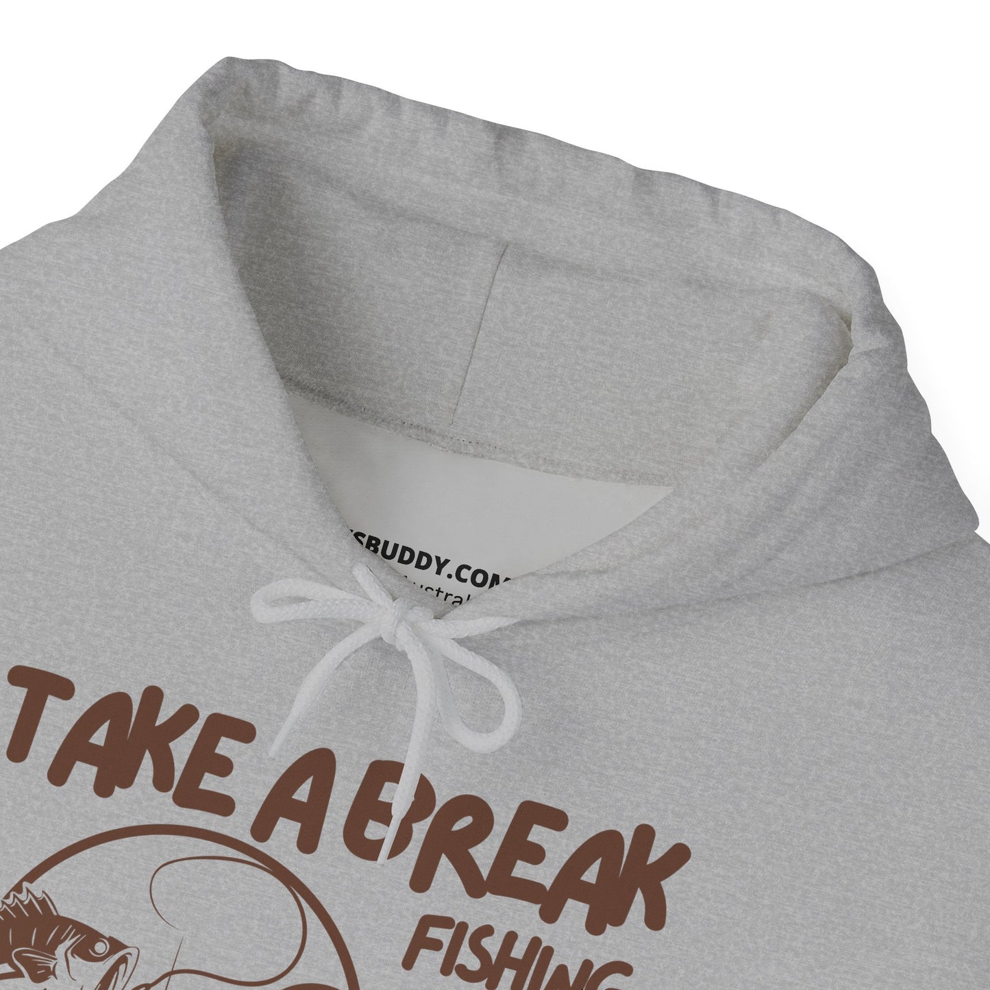 Take a break Hoodie, Fishing Hoodie, Salty lifestyle Hoodie, Unisex Heavy Blend Sweatshirt, 6 colours, different sizes, Top quality, AU warehouse.