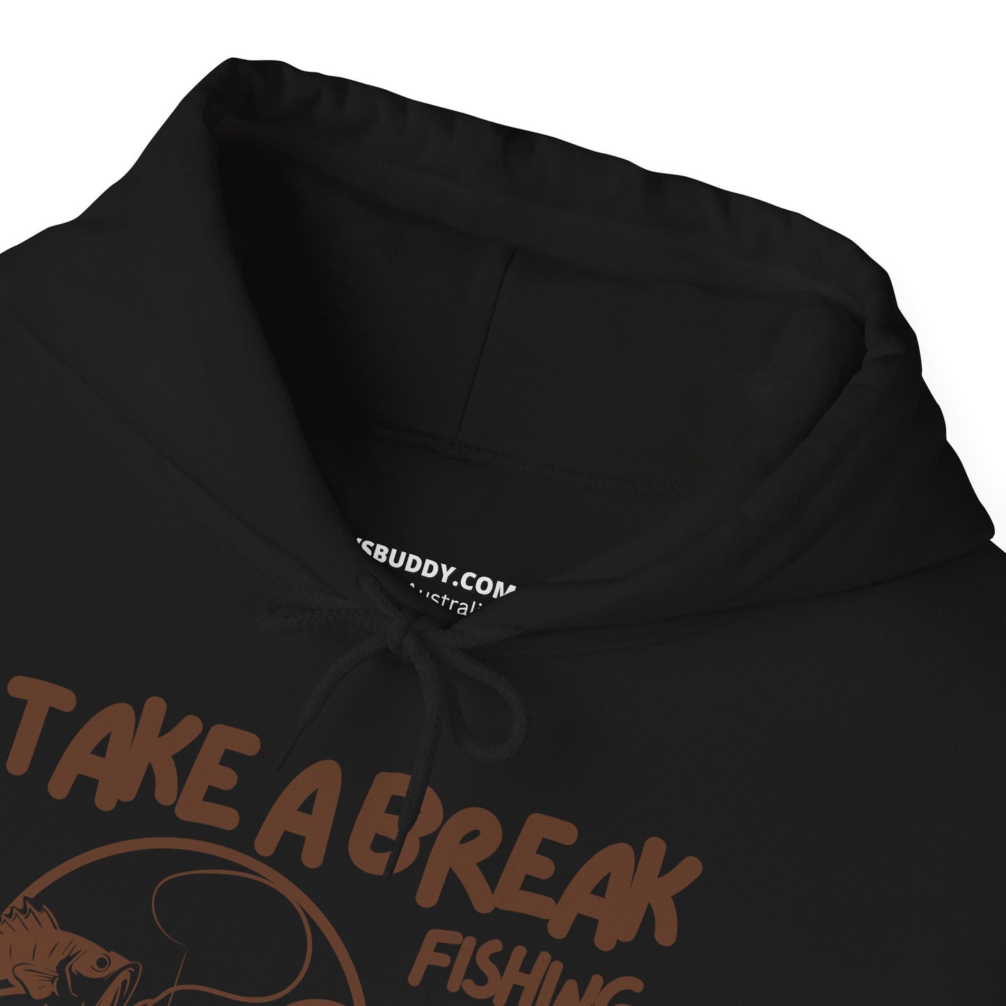 Take a break Hoodie, Fishing Hoodie, Salty lifestyle Hoodie, Unisex Heavy Blend Sweatshirt, 6 colours, different sizes, Top quality, AU warehouse.