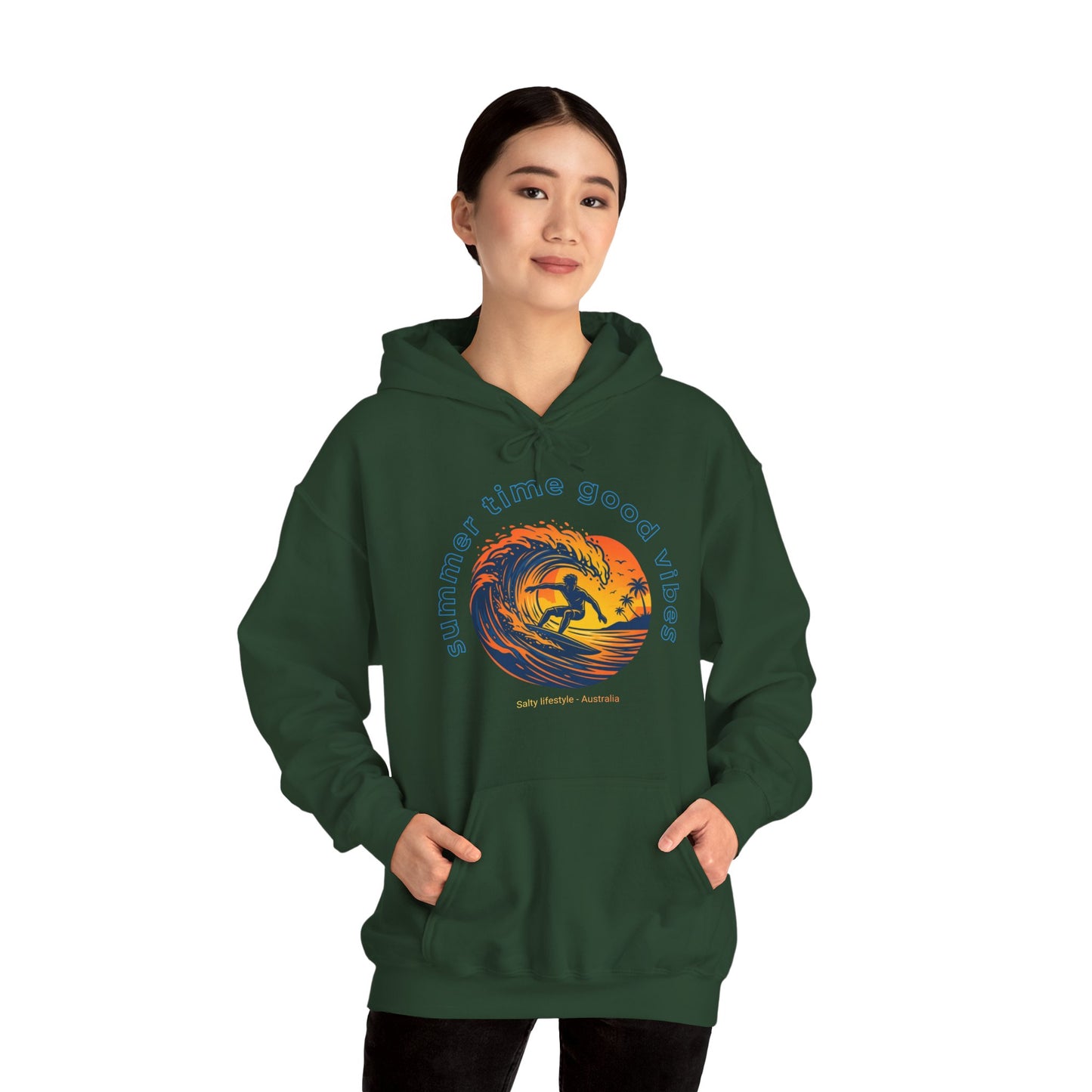 Surfing Hoodie, Good vibes Hoodie, Salty Lifestyle Hoodie, 3 colours, different sizes, top quality product, AU post