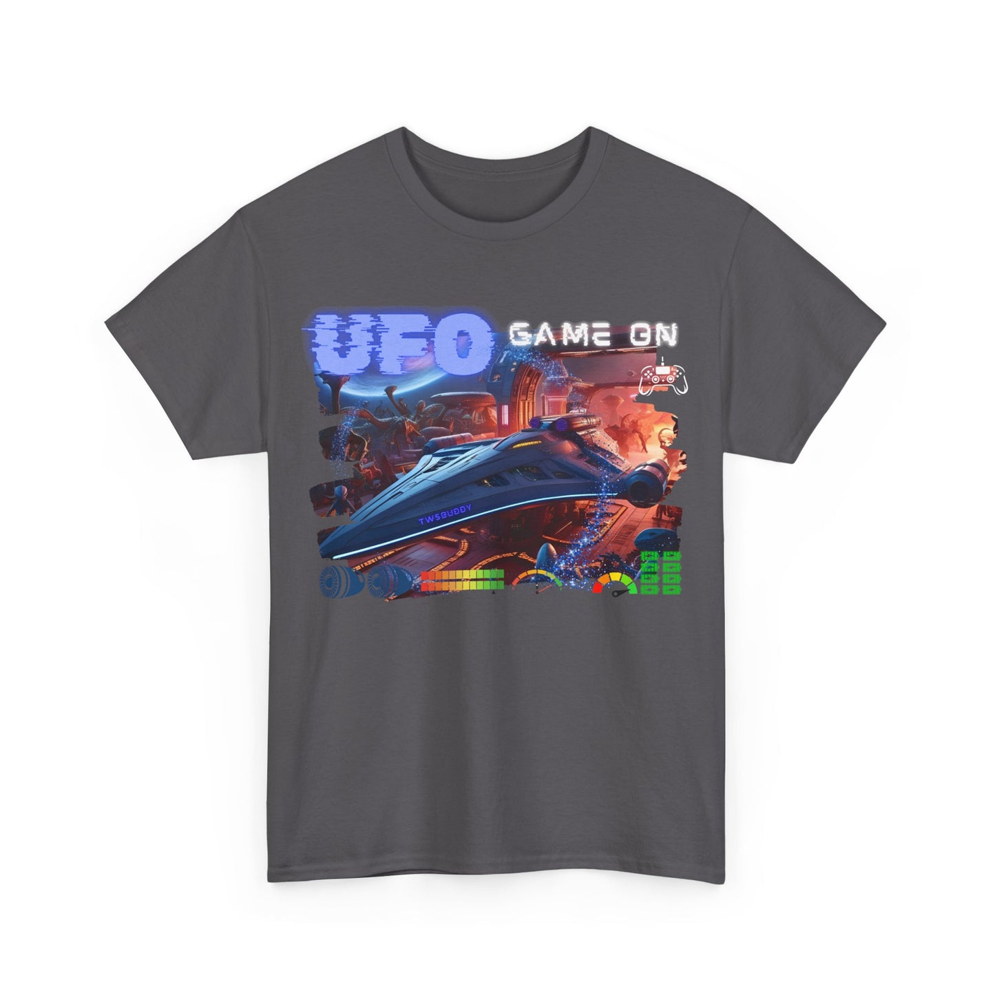 UFO T-Shirt, Aliens Tee 100% Top range Cotton from the USA, 2 Colour, AUS-USA-CAN warehouse.