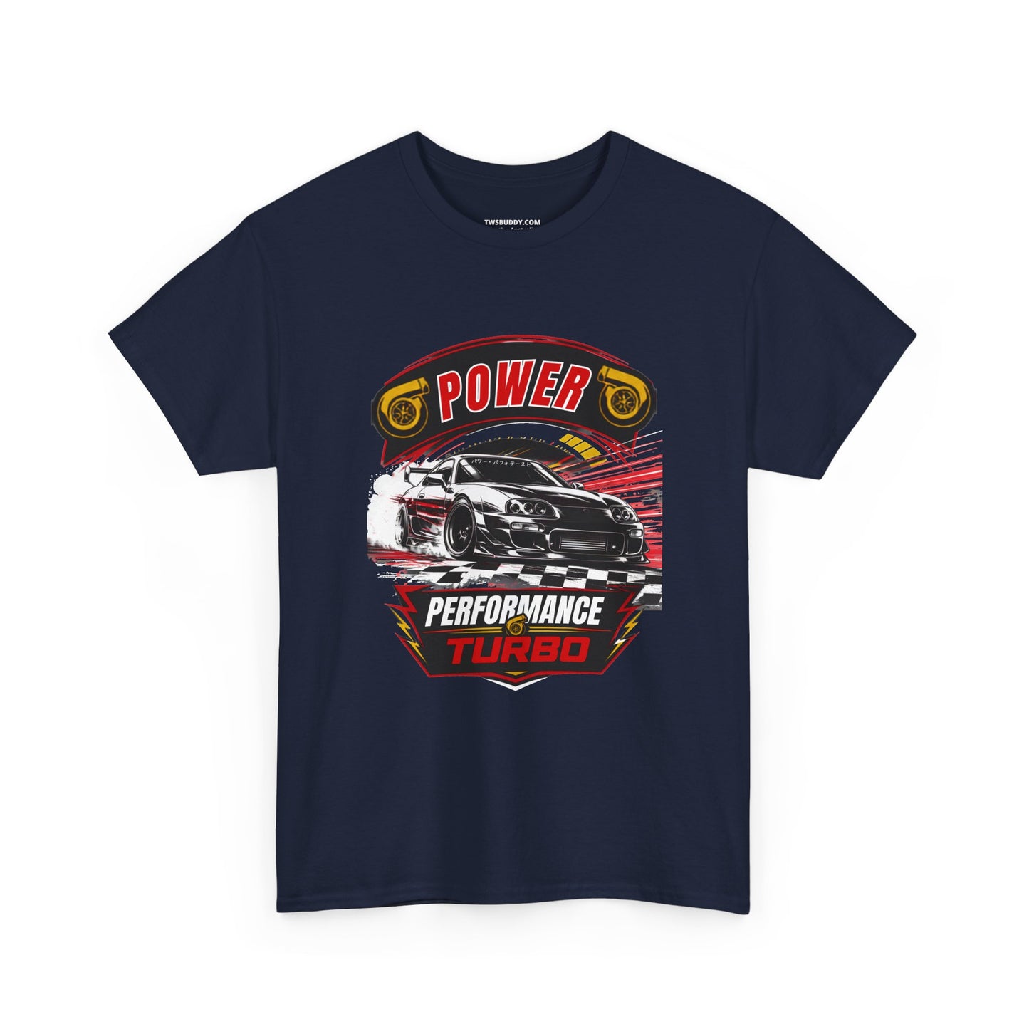 Turbo Racing & Fast Car Graphic T-Shirt.