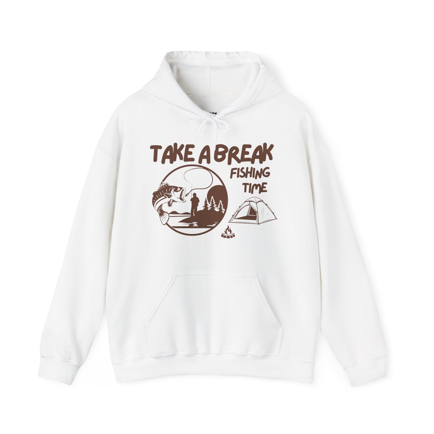 Take a break Hoodie, Fishing Hoodie, Salty lifestyle Hoodie, Unisex Heavy Blend Sweatshirt, 6 colours, different sizes, Top quality, AU warehouse.