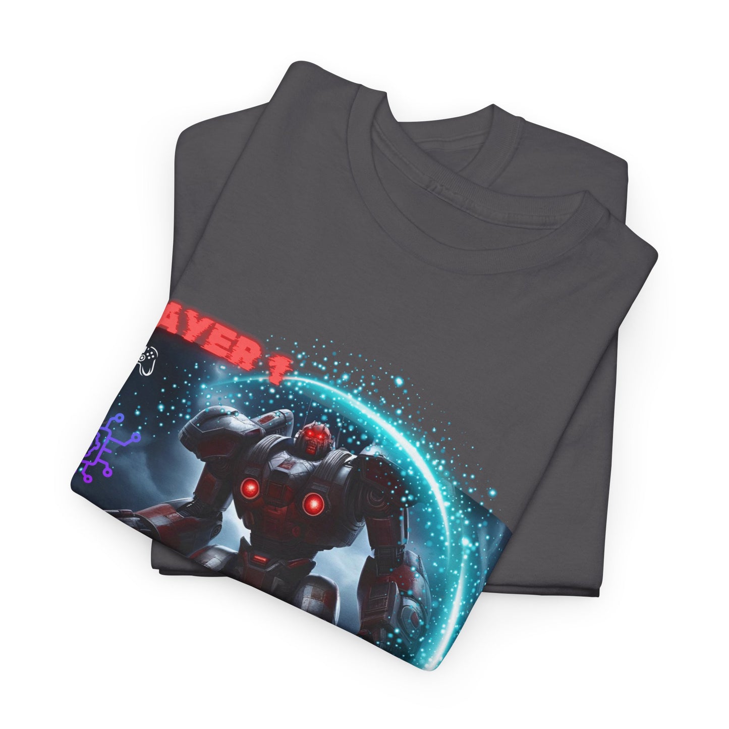 Player 1 T-Shirt, Gaming Tee 100% Top Range Cotton from the USA, 4 Colours, AUS-USA warehouse, local post.