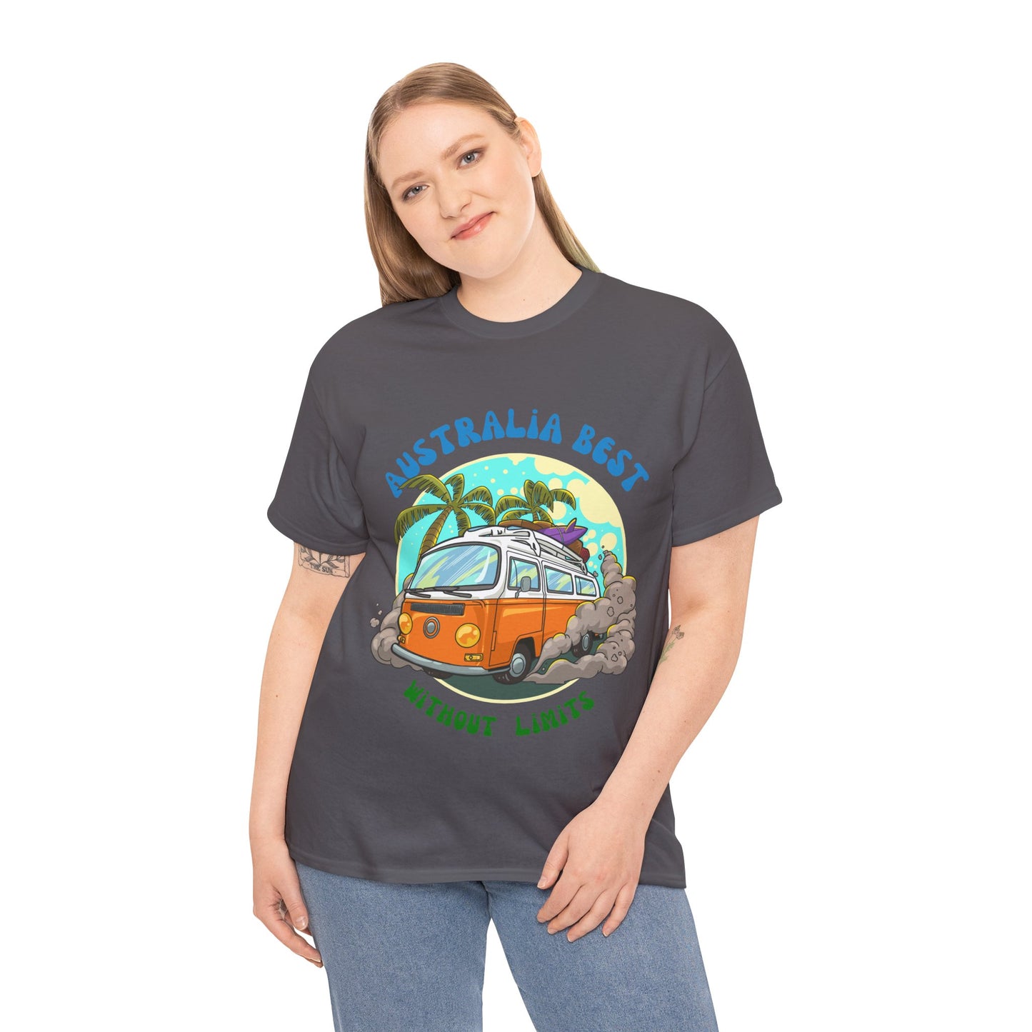 Australia Best T-shirt, Holidays T-shirt, Unisex Heavy Cotton Tee, 3 colours, 100% cotton, AU warehouse.