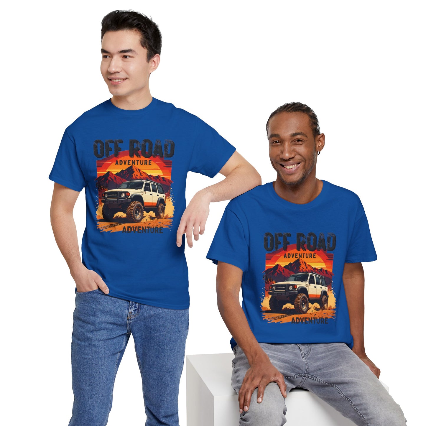 Off Road adventure T-shirt, 4x4 T-shirt, Top quality cotton, 6 Colours, Different sizes, AUS Post.