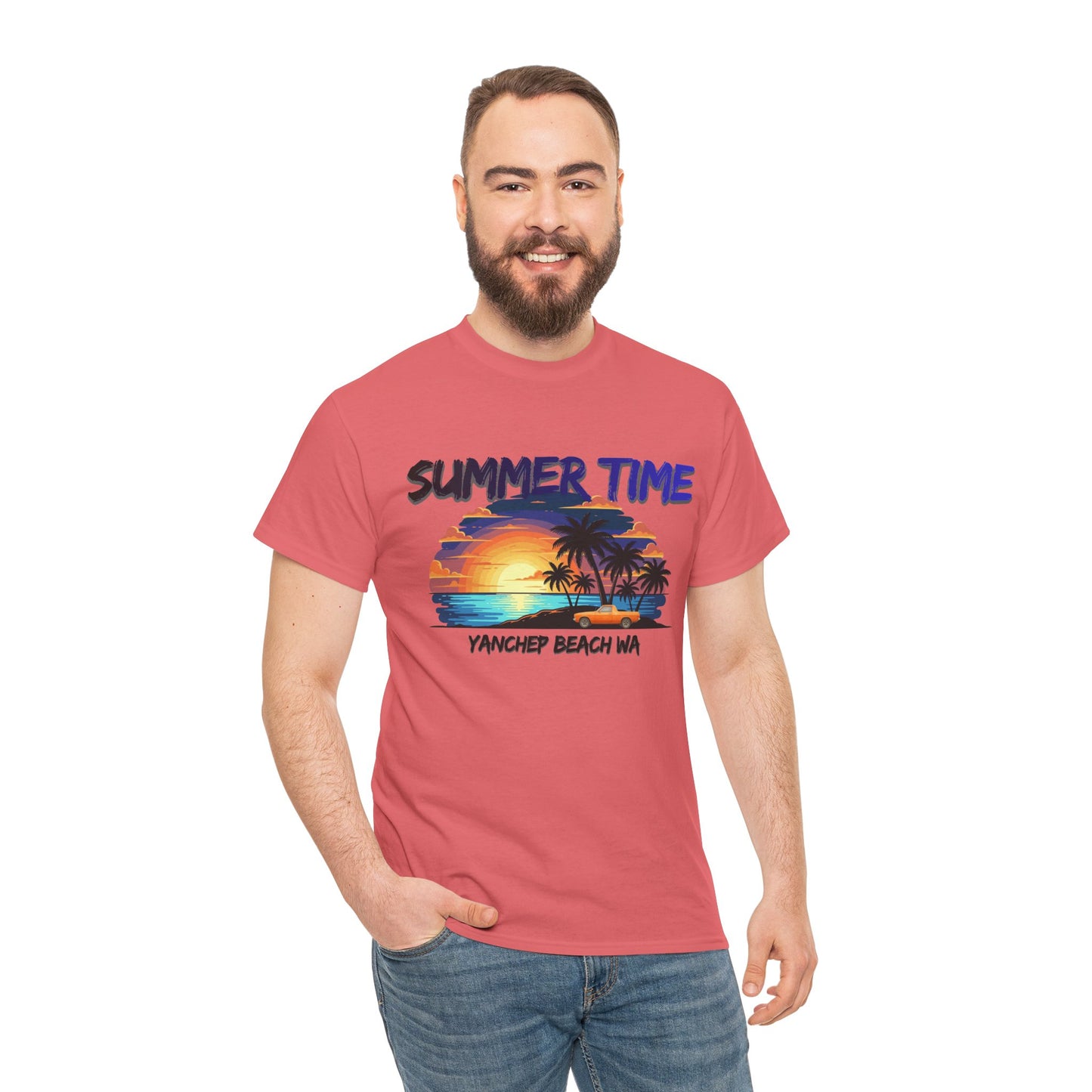 Summer T-shirt, Beach T-shirt, Top quality cotton, 6 Colours, Different sizes, AUS Post.