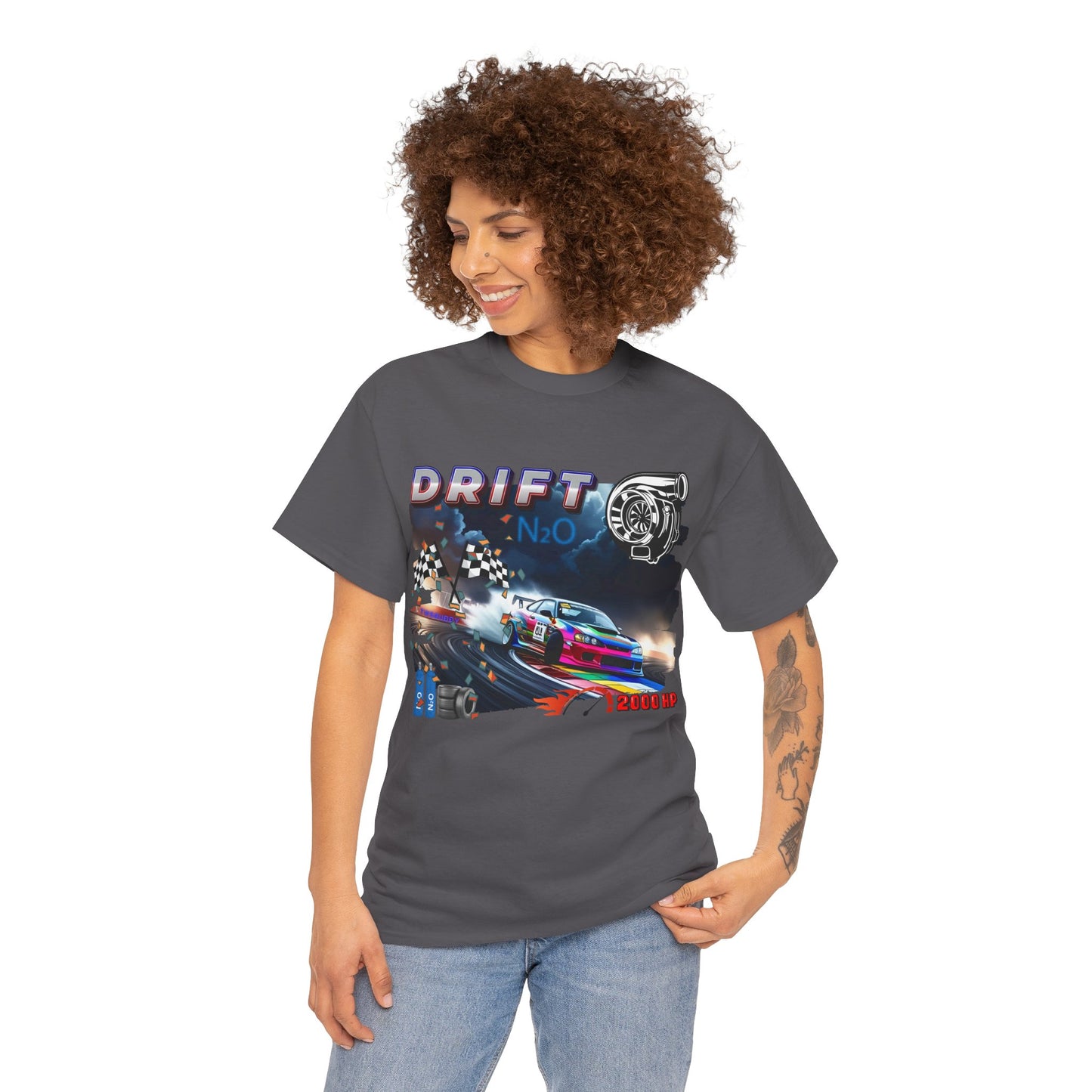 Drift T-shirt, Fast car T-shirt, Unisex Heavy Cotton Tee, Top quality cotton, 7 Colours, Different sizes, AU warehouse.