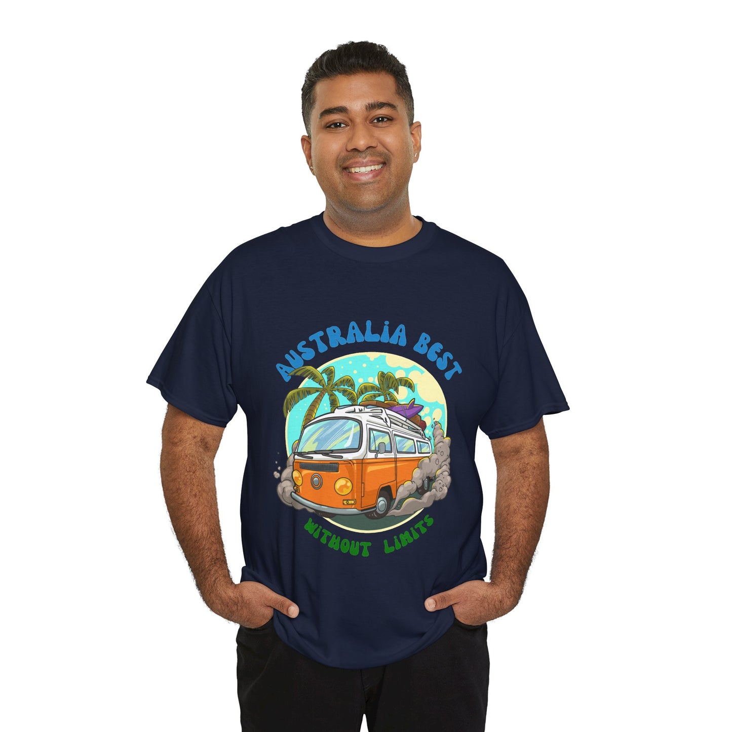Australia Best T-shirt, Holidays T-shirt, Unisex Heavy Cotton Tee, 3 colours, 100% cotton, AU warehouse.