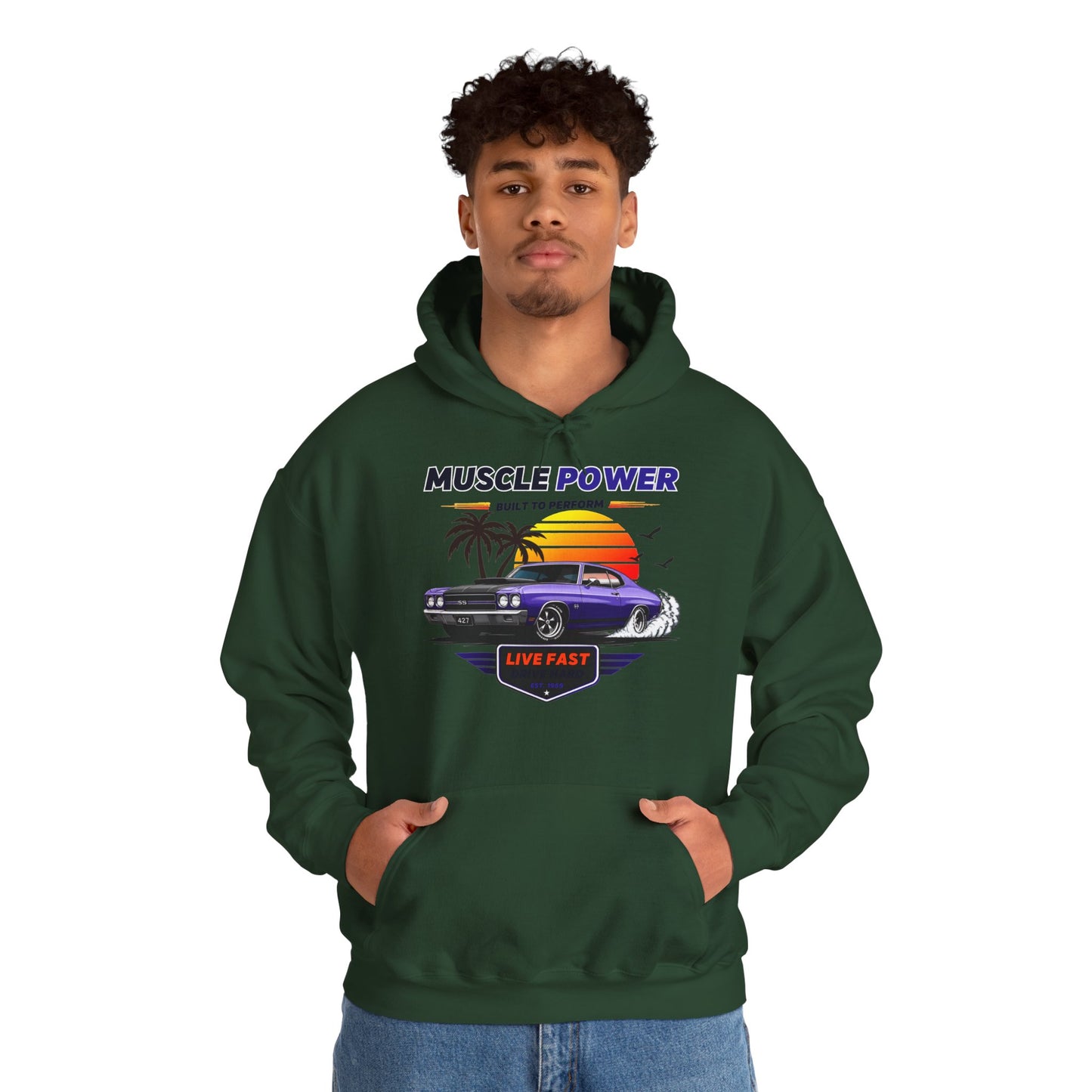Hot Rod Car Hoodie, Power Car Hoodie, 5 colours, different sizes, top quality, AU post