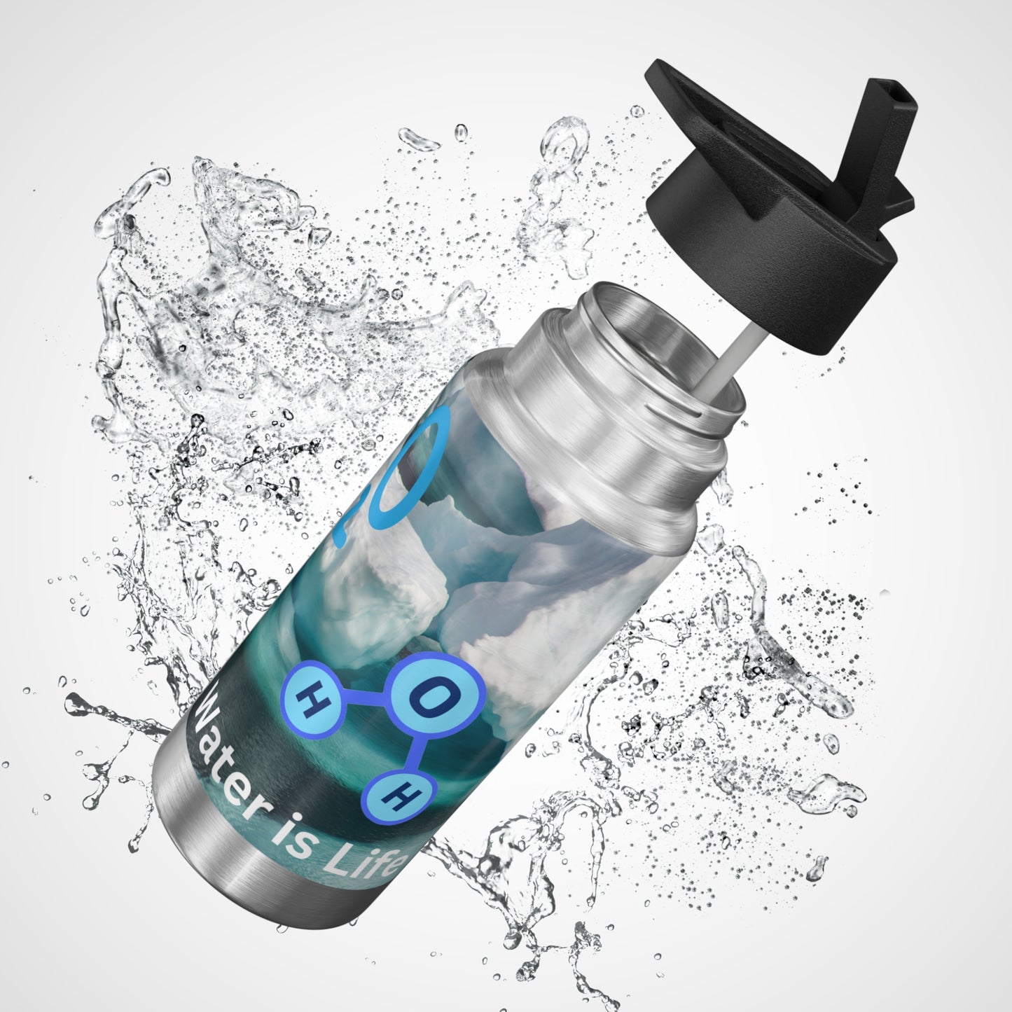 Water Bottle or Favourite Beverage, H2O Antarctica 32oz