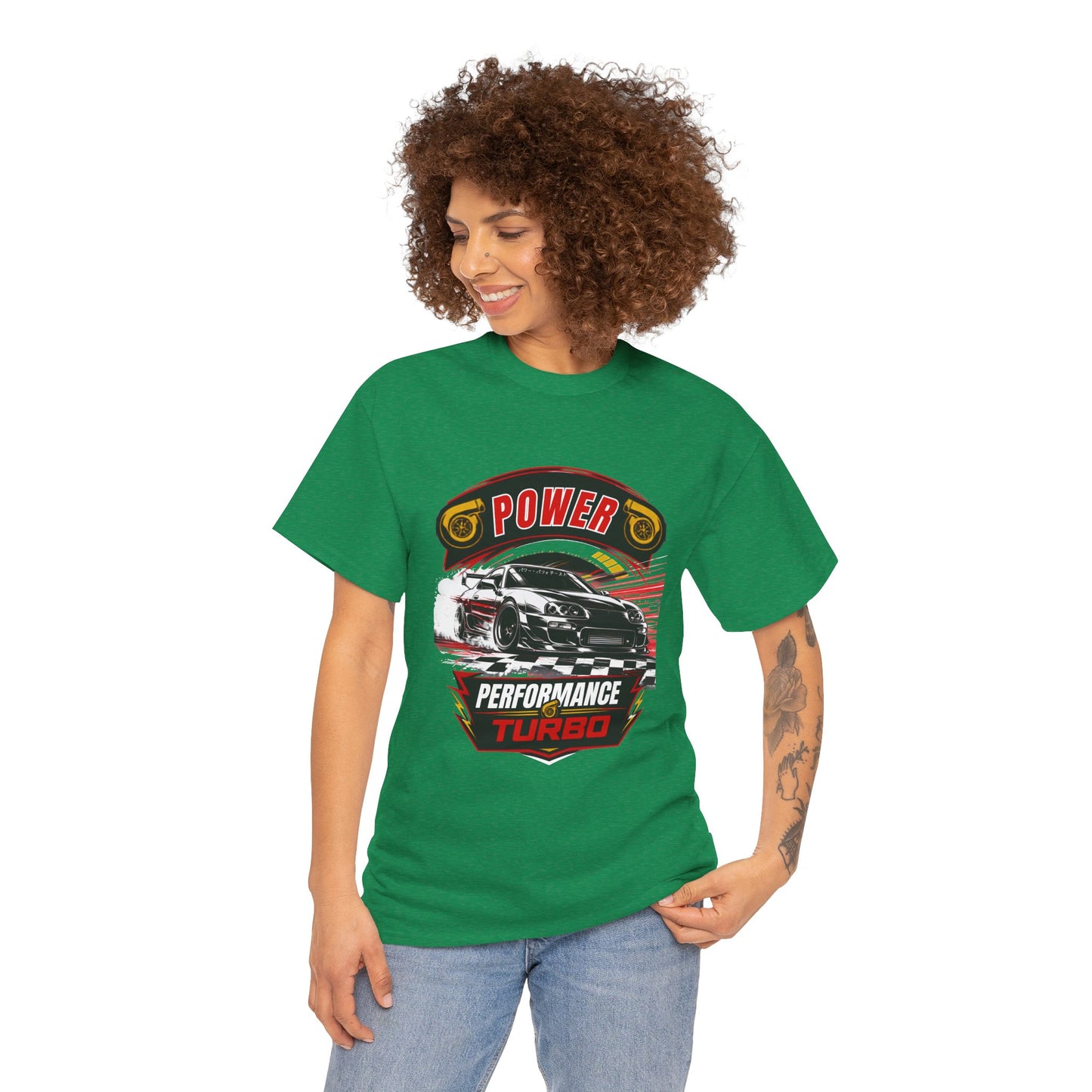 Turbo Racing & Fast Car Graphic T-Shirt.