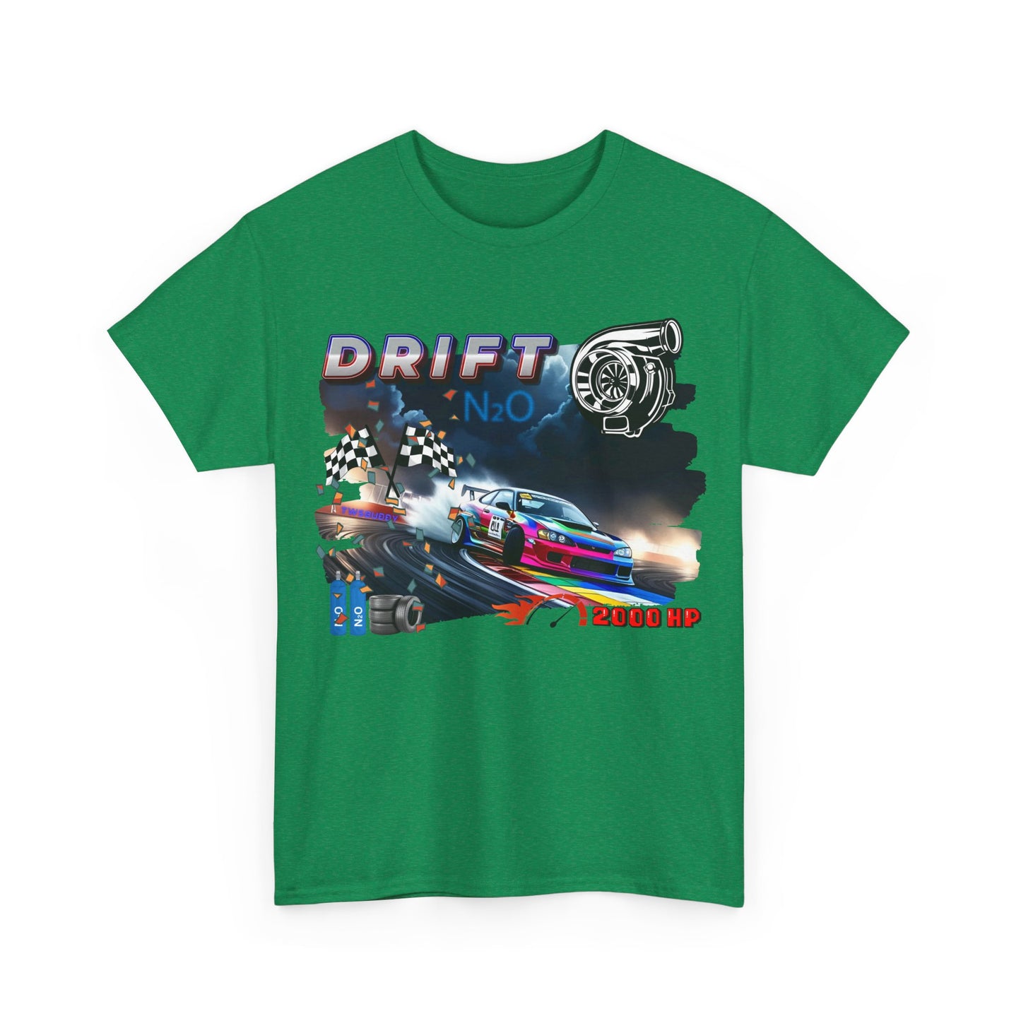 Drift T-Shirt, Gaming Tee, 100% Top Range Cotton from the USA, 4 colours, AUS-USA warehouse, local post.