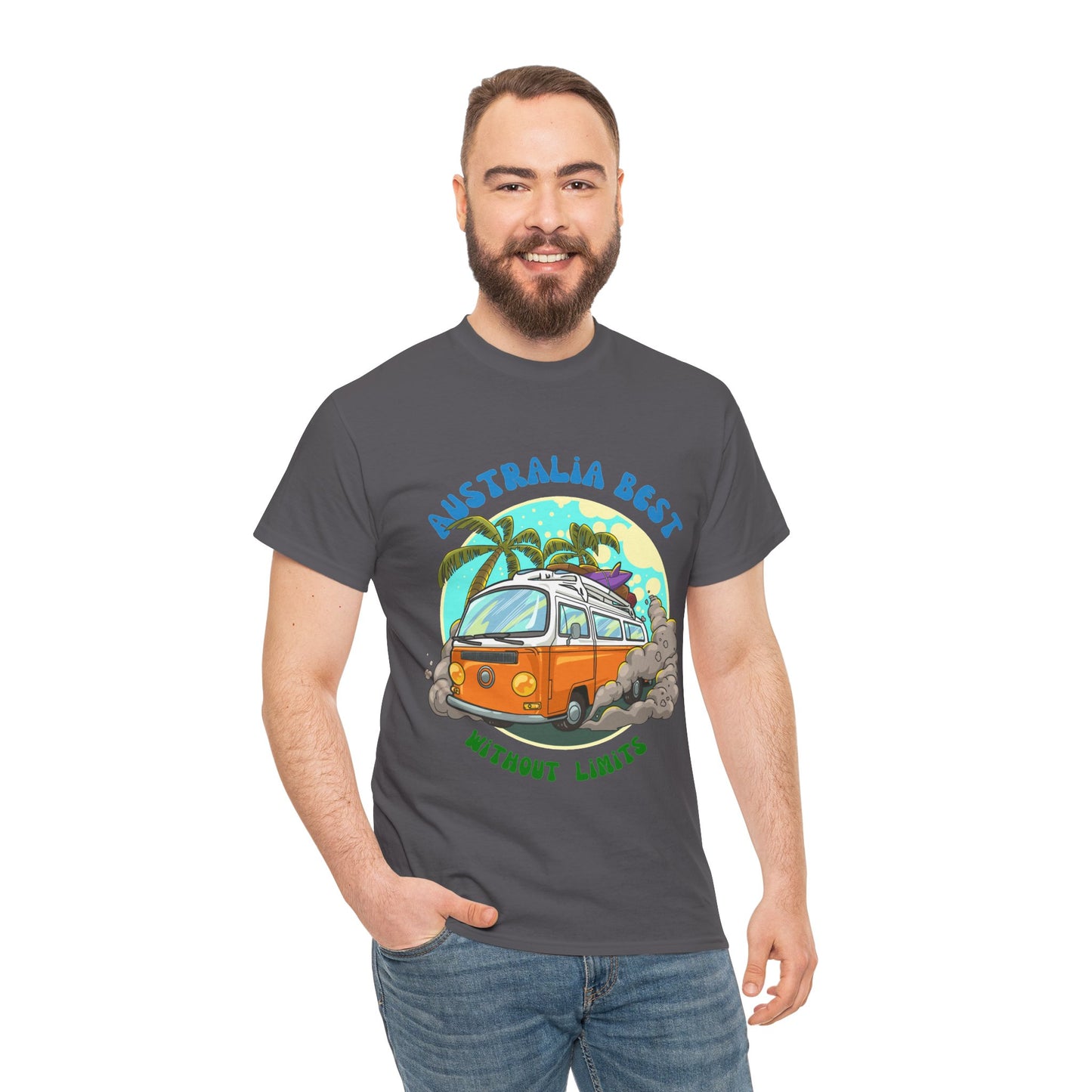 Australia Best T-shirt, Holidays T-shirt, Unisex Heavy Cotton Tee, 3 colours, 100% cotton, AU warehouse.