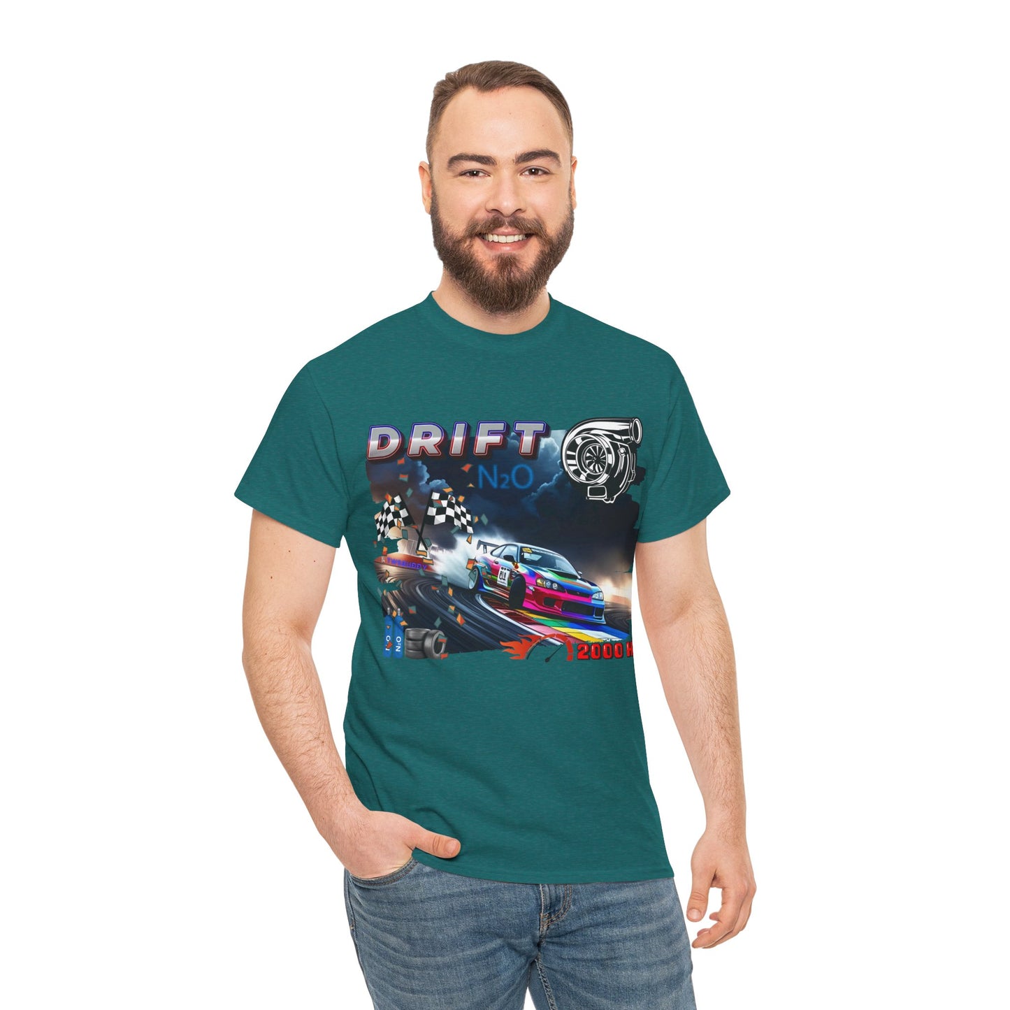 Drift T-shirt, Fast car T-shirt, Unisex Heavy Cotton Tee, Top quality cotton, 7 Colours, Different sizes, AU warehouse.