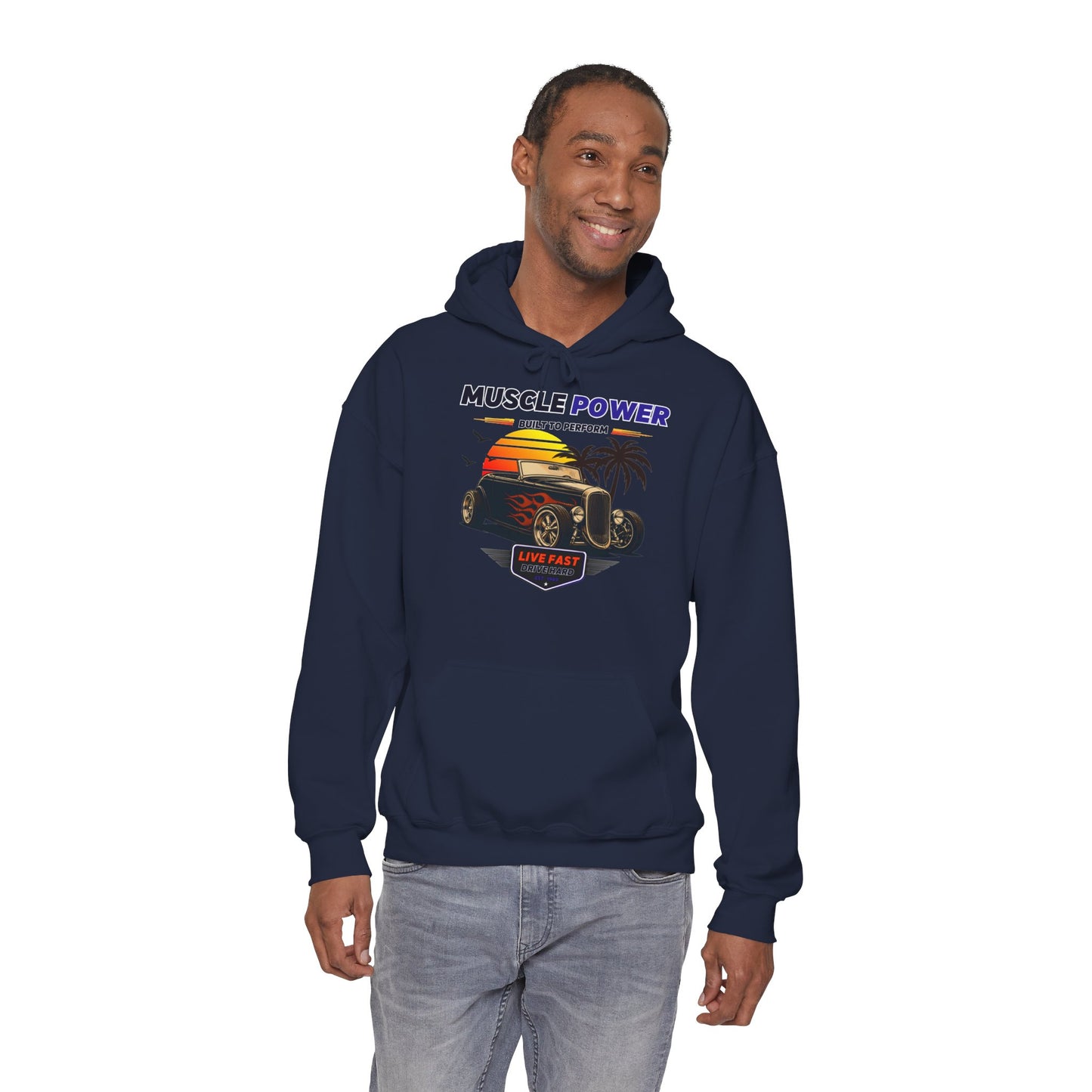 Hot Rod Car Hoodie, Muscle Car Hoodie, Kangaroo pocket, Top quality, 5 colours, different sizes, AU post.