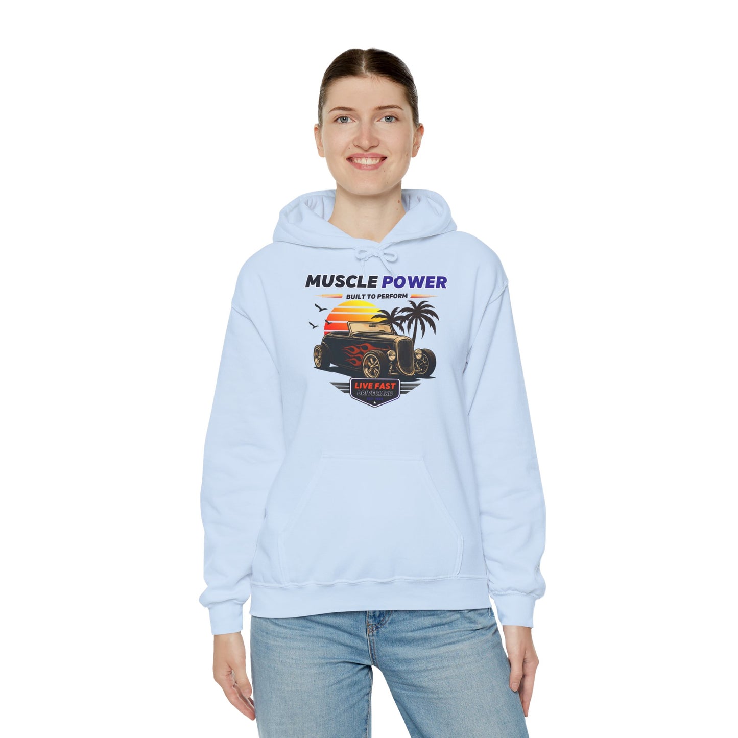 Hot Rod Car Hoodie, Muscle Car Hoodie, Kangaroo pocket, Top quality, 5 colours, different sizes, AU post.