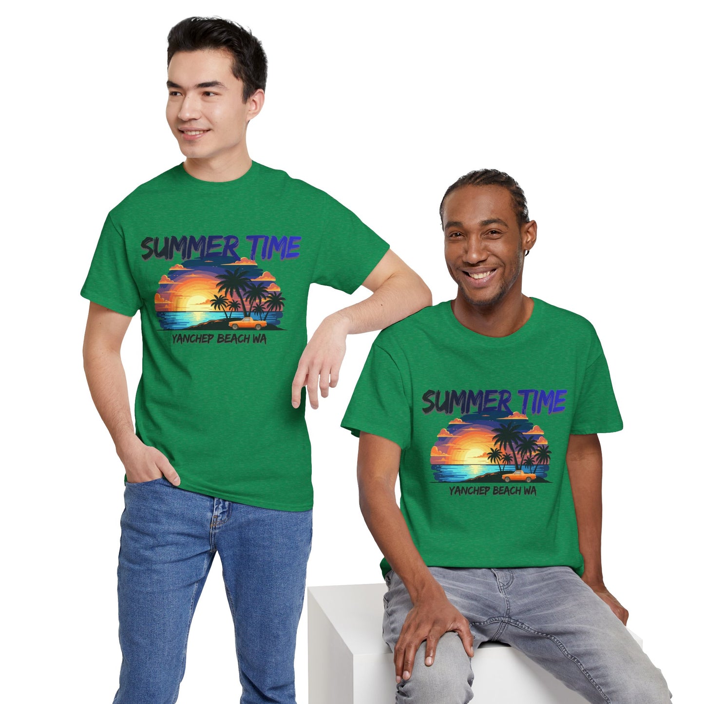 Summer T-shirt, Beach T-shirt, Top quality cotton, 6 Colours, Different sizes, AUS Post.