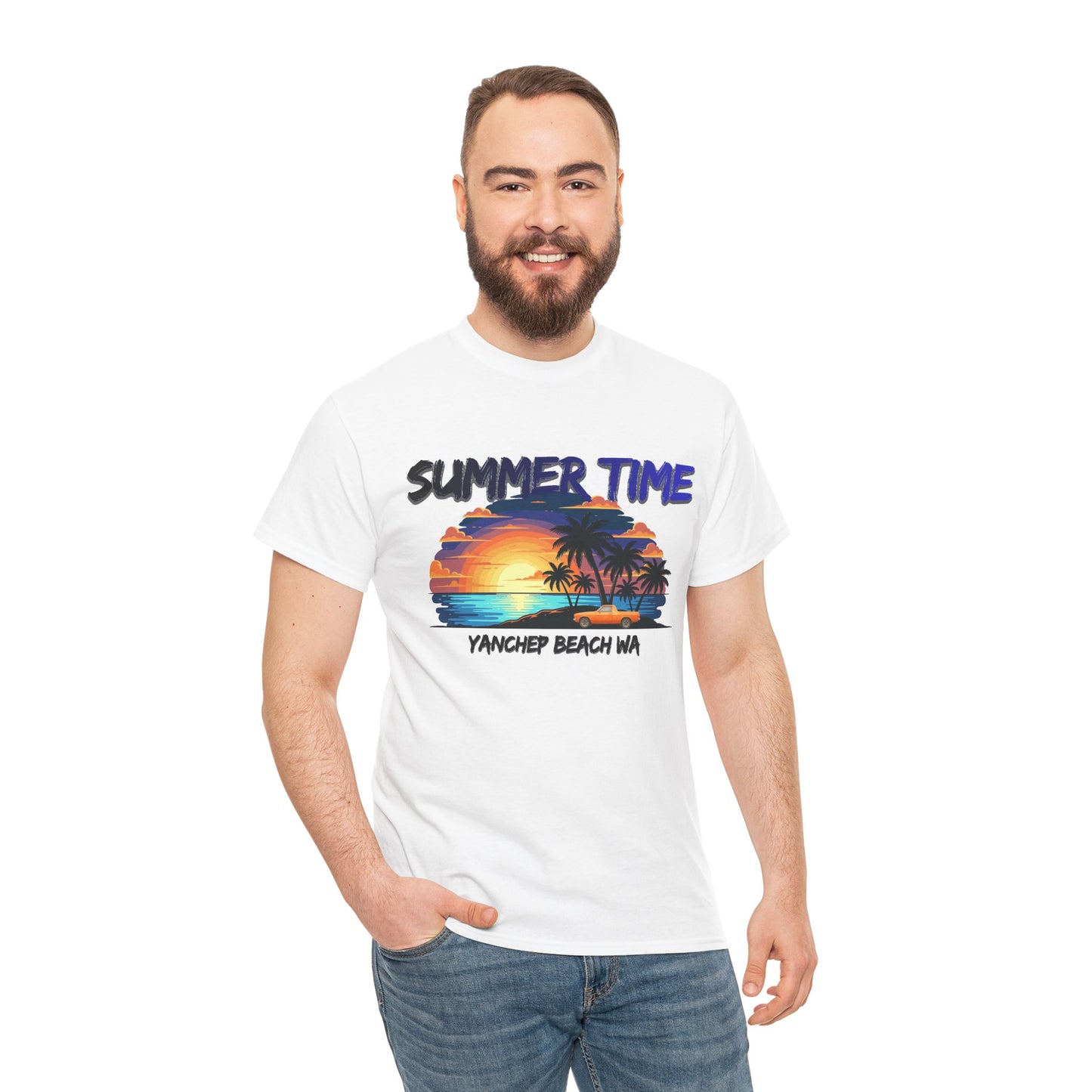Summer T-shirt, Beach T-shirt, Top quality cotton, 6 Colours, Different sizes, AUS Post.