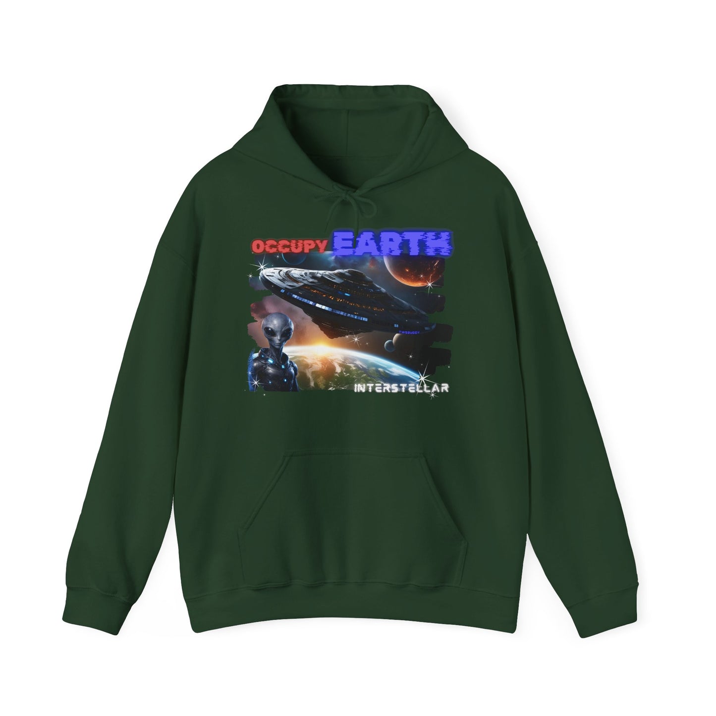 Occupy Earth hoodie, Gaming heavy blend hoodie, 5 colours, AUS-USA-CAN warehouse.