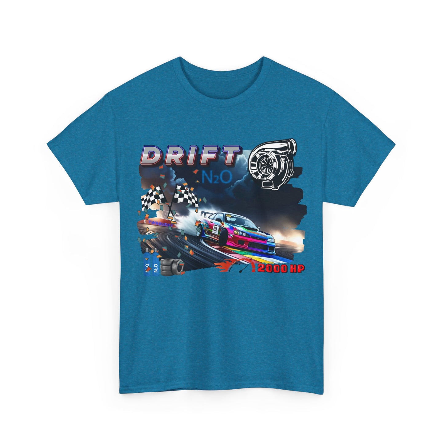 Drift T-Shirt, Gaming Tee, 100% Top Range Cotton from the USA, 4 colours, AUS-USA warehouse, local post.