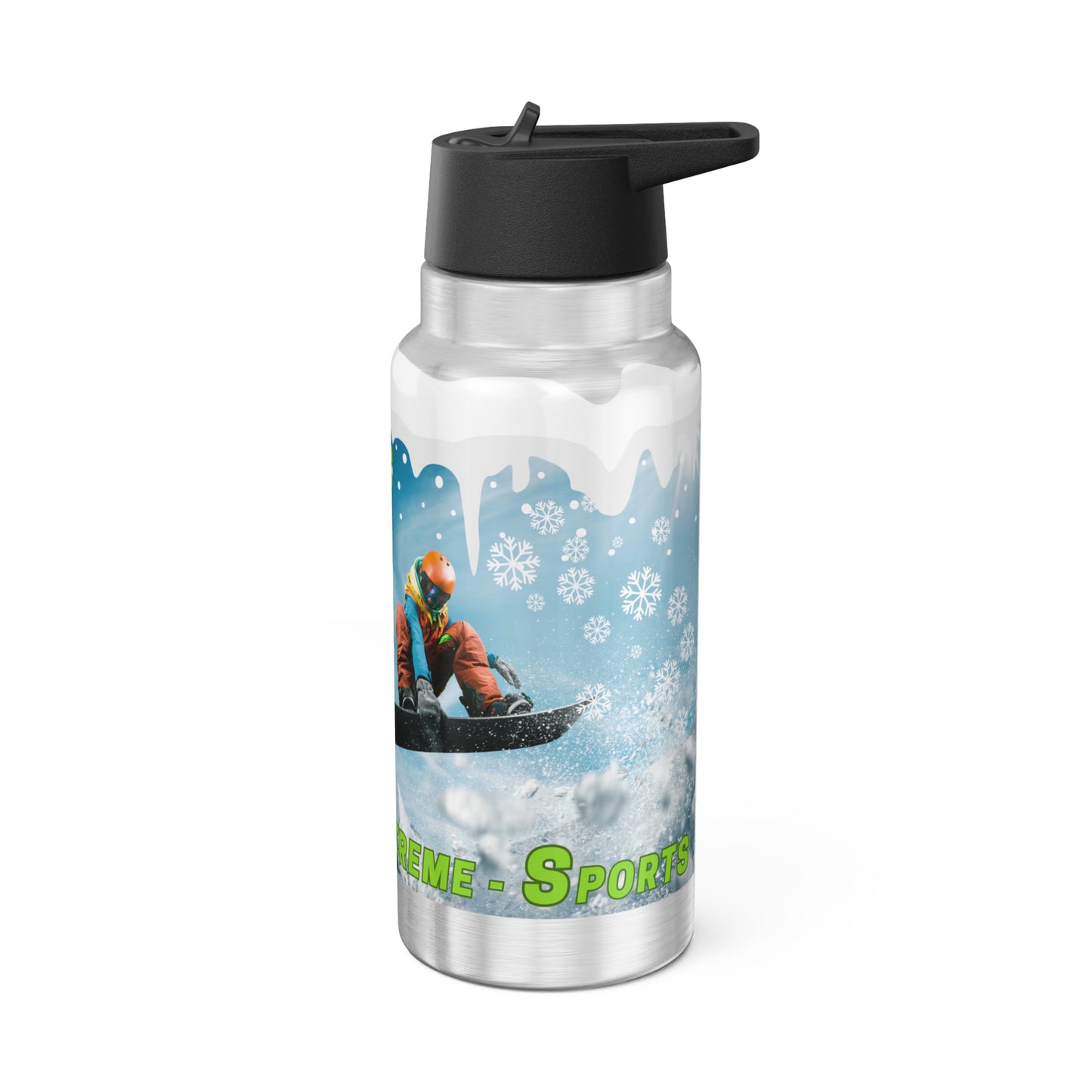 Water Bottle or Favourite Beverage, Snowboarding Xtreme Sports 32oz