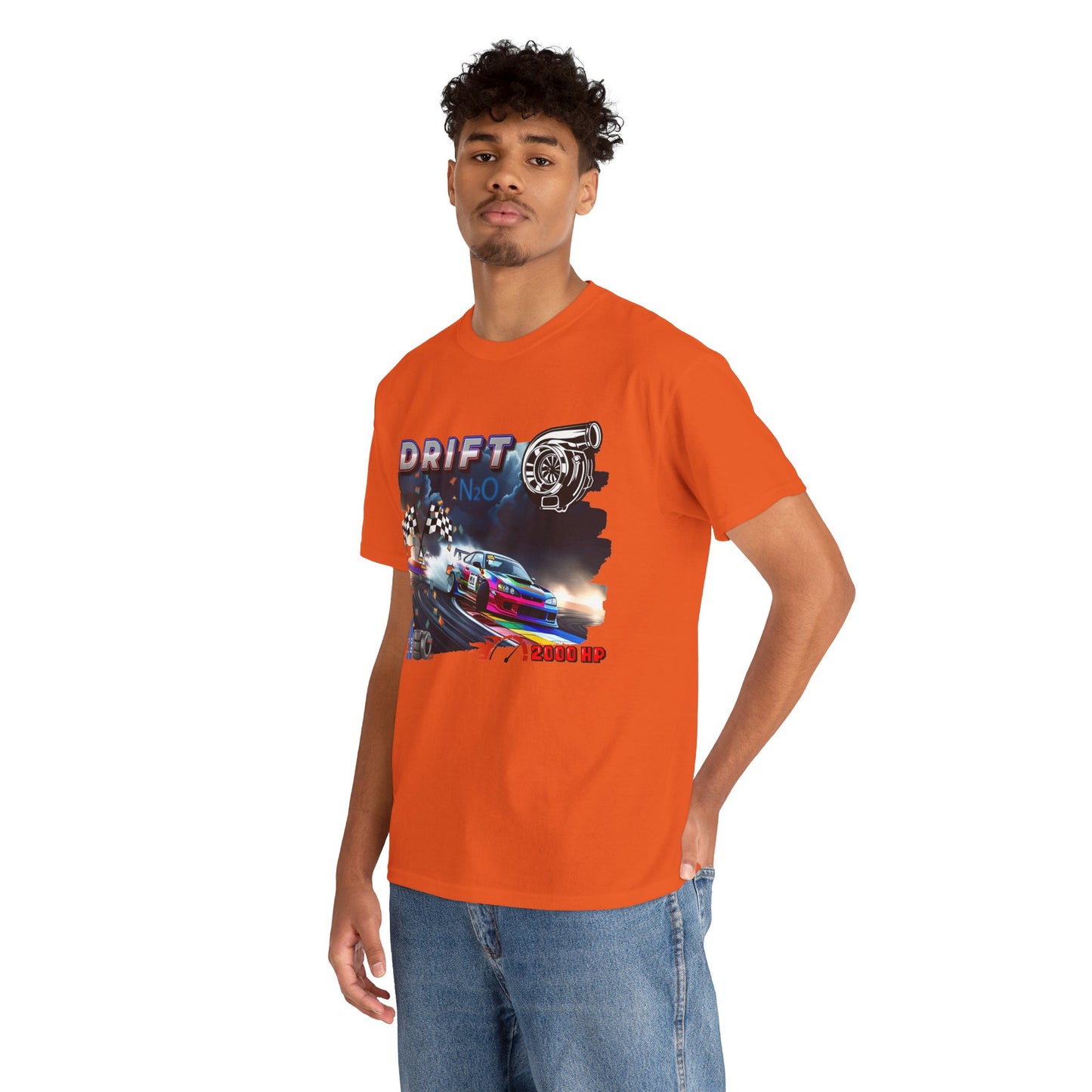 Drift T-shirt, Fast car T-shirt, Unisex Heavy Cotton Tee, Top quality cotton, 7 Colours, Different sizes, AU warehouse.