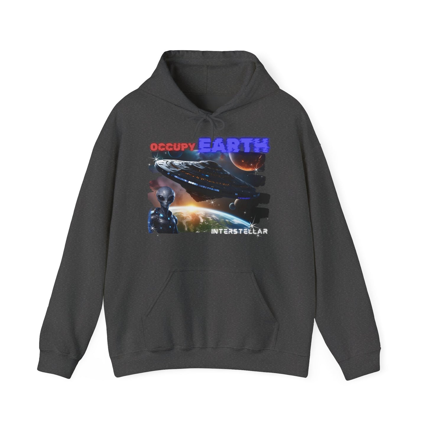 Occupy Earth hoodie, Gaming heavy blend hoodie, 5 colours, AUS-USA-CAN warehouse.