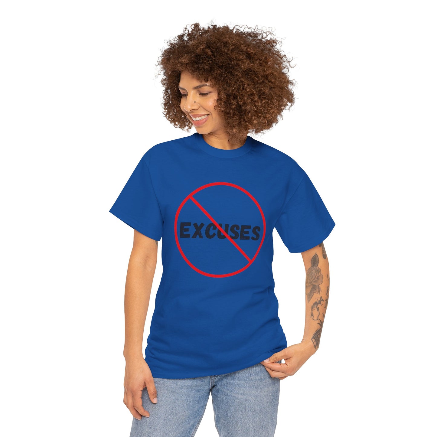 No Excuses T-Shirt, Gamer Tee 100% Cotton, 6 Colours, AUS - USA - CAN warehouse, free post.