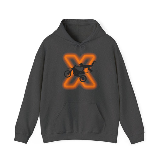 X Supercross Hoodie, Dirt bike Hoodie,  Unisex Heavy Blend™ Hooded Sweatshirt, 4 colours, AUS-USA-CAN warehouses, Free post.
