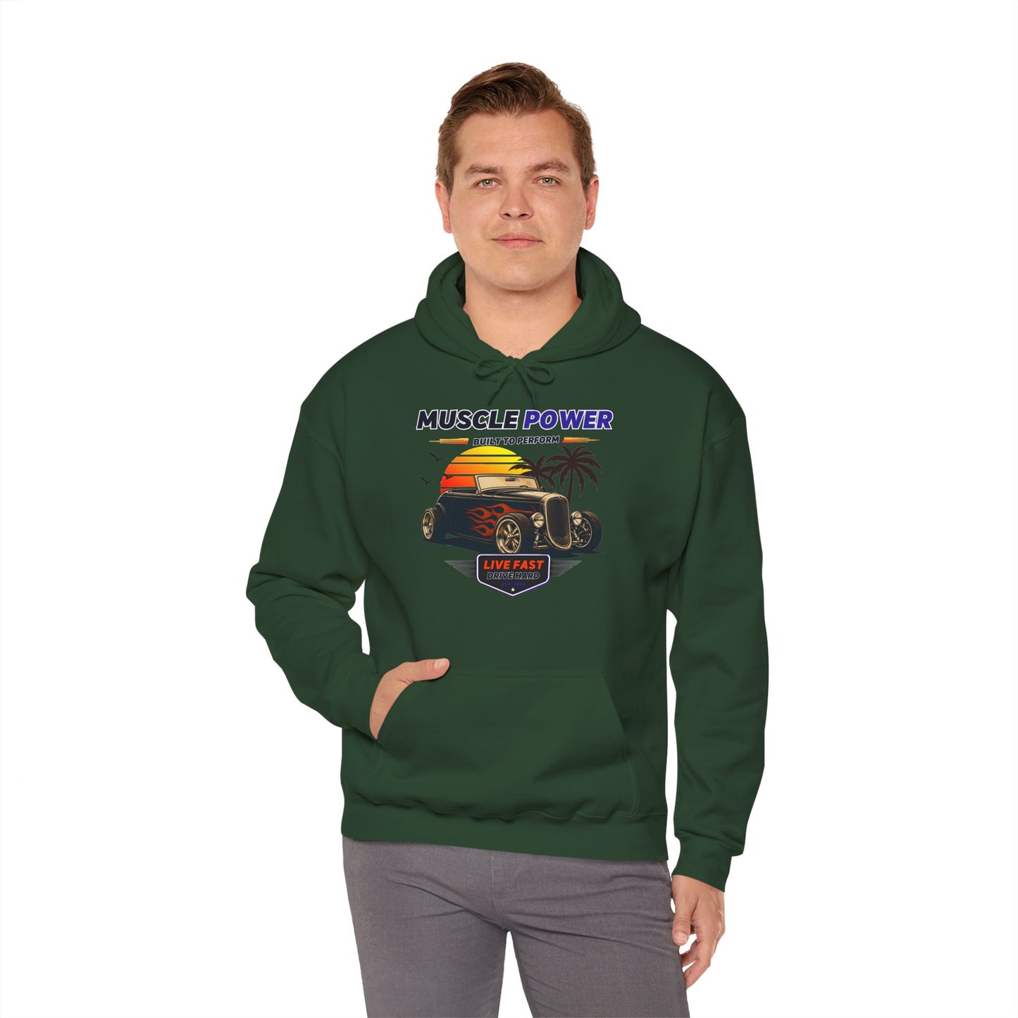 Hot Rod Car Hoodie, Muscle Car Hoodie, Kangaroo pocket, Top quality, 5 colours, different sizes, AU post.
