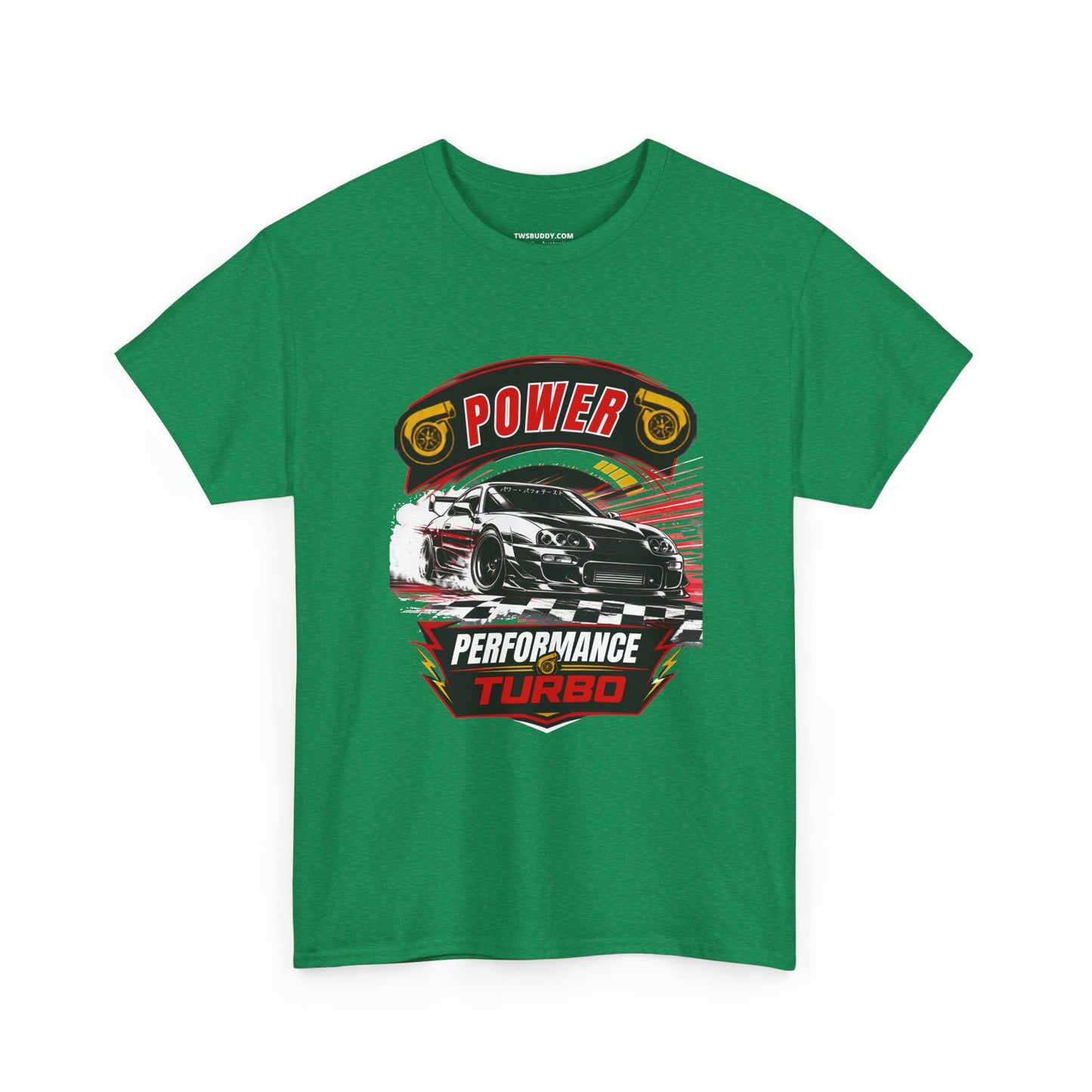 Turbo Racing & Fast Car Graphic T-Shirt.