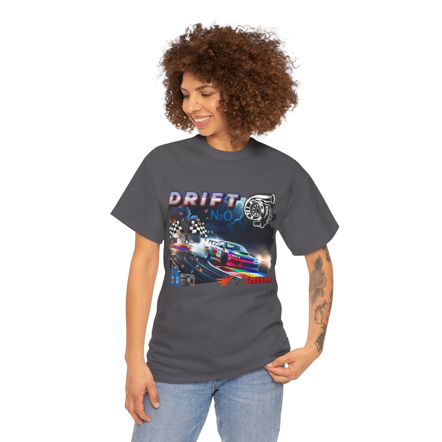 Drift T-shirt, Fast car T-shirt, Unisex Heavy Cotton Tee, Top quality cotton, 7 Colours, Different sizes, AU warehouse.