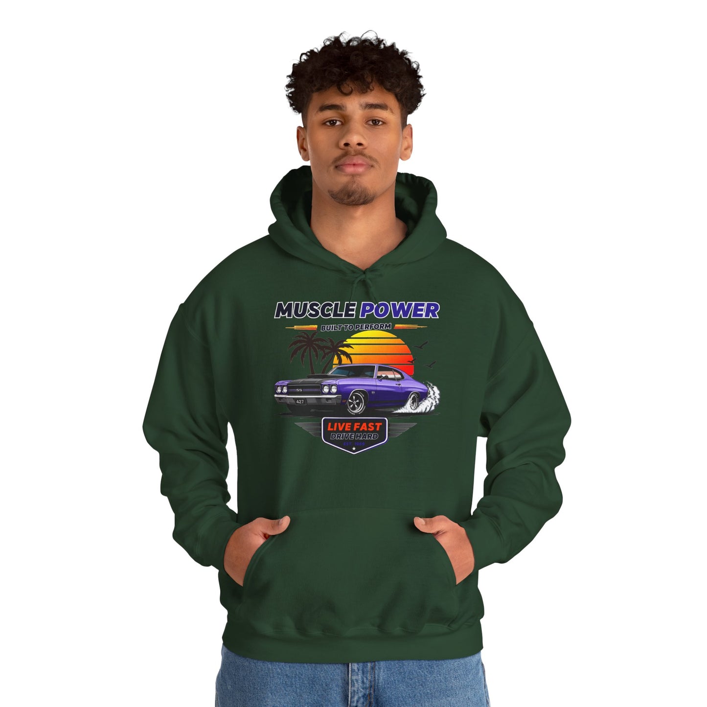 Hot Rod Car Hoodie, Power Car Hoodie, 5 colours, different sizes, top quality, AU post